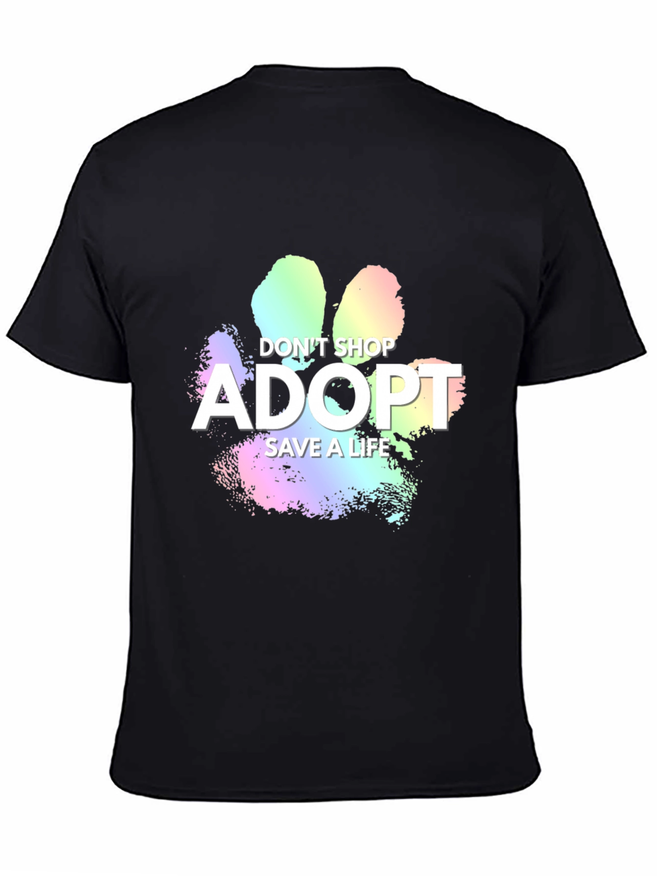Adopt Dont Shop Graphic Tee