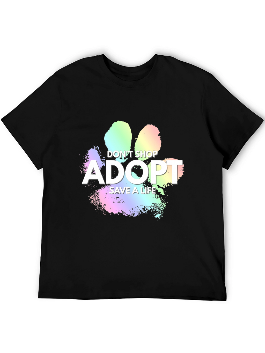 Adopt Dont Shop Graphic Tee