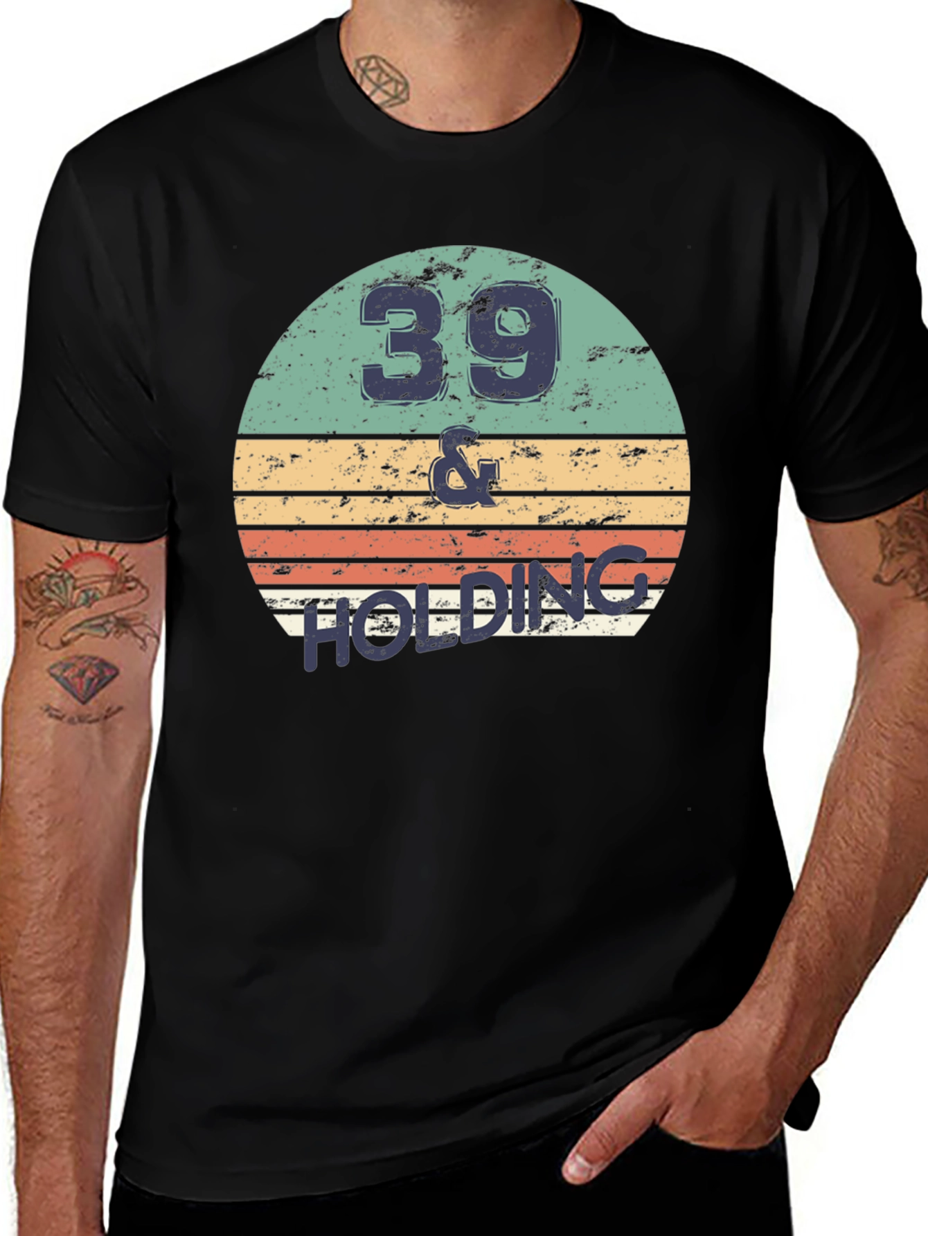 39 and Holding Graphic Tee