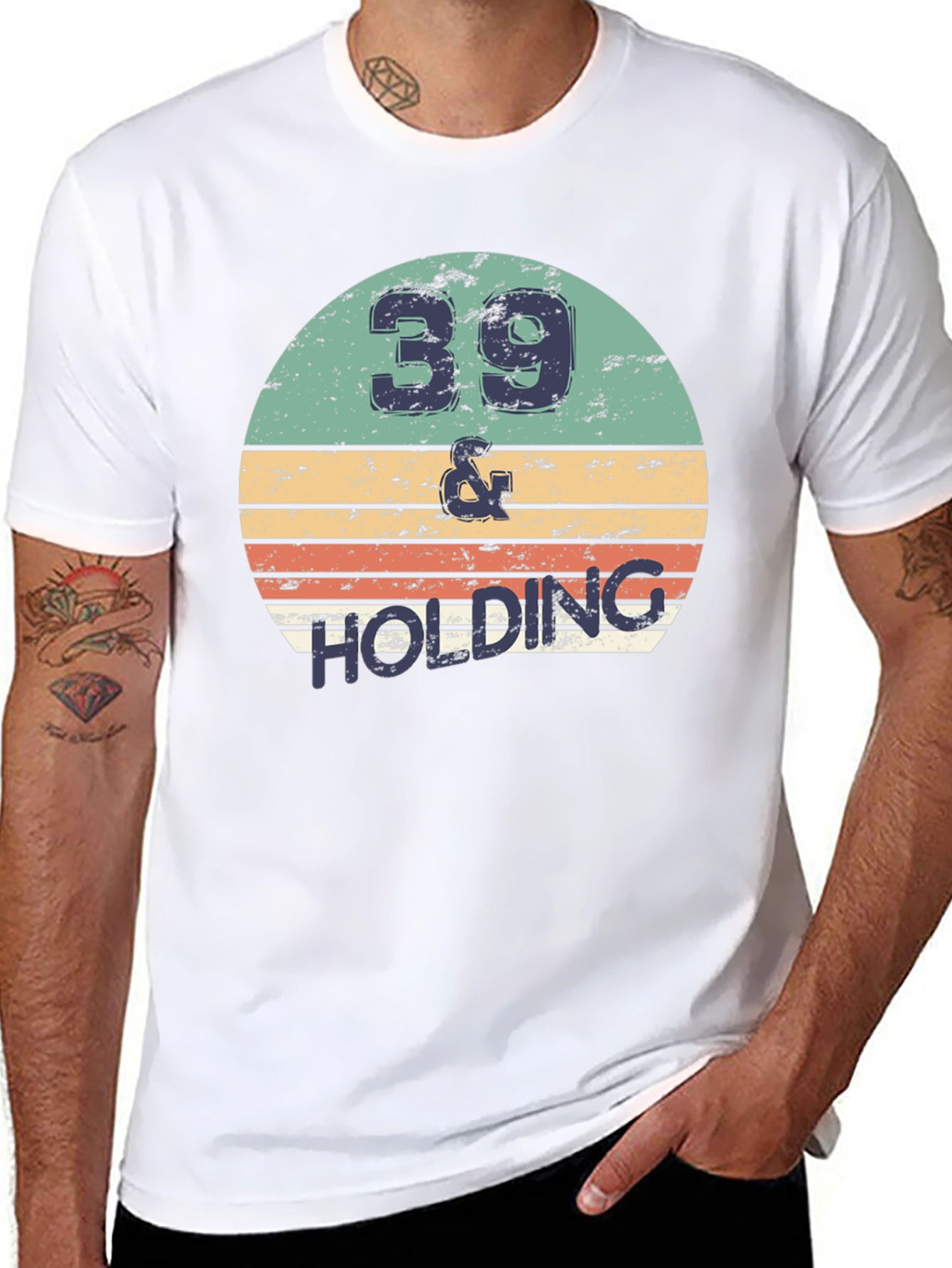 39 and Holding Graphic Tee
