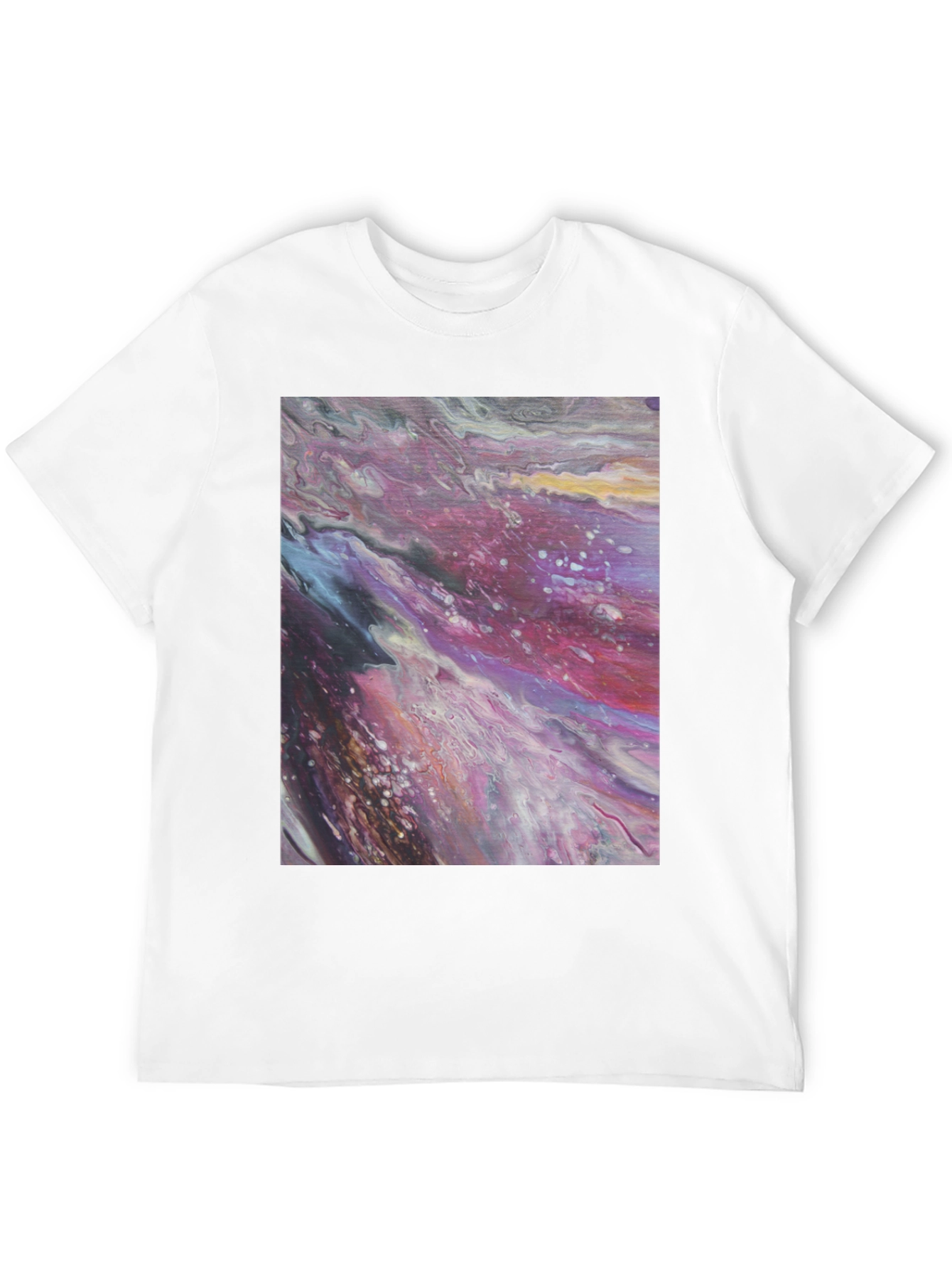 Abstract Art Print Tee - Modern Graphic T-Shirt