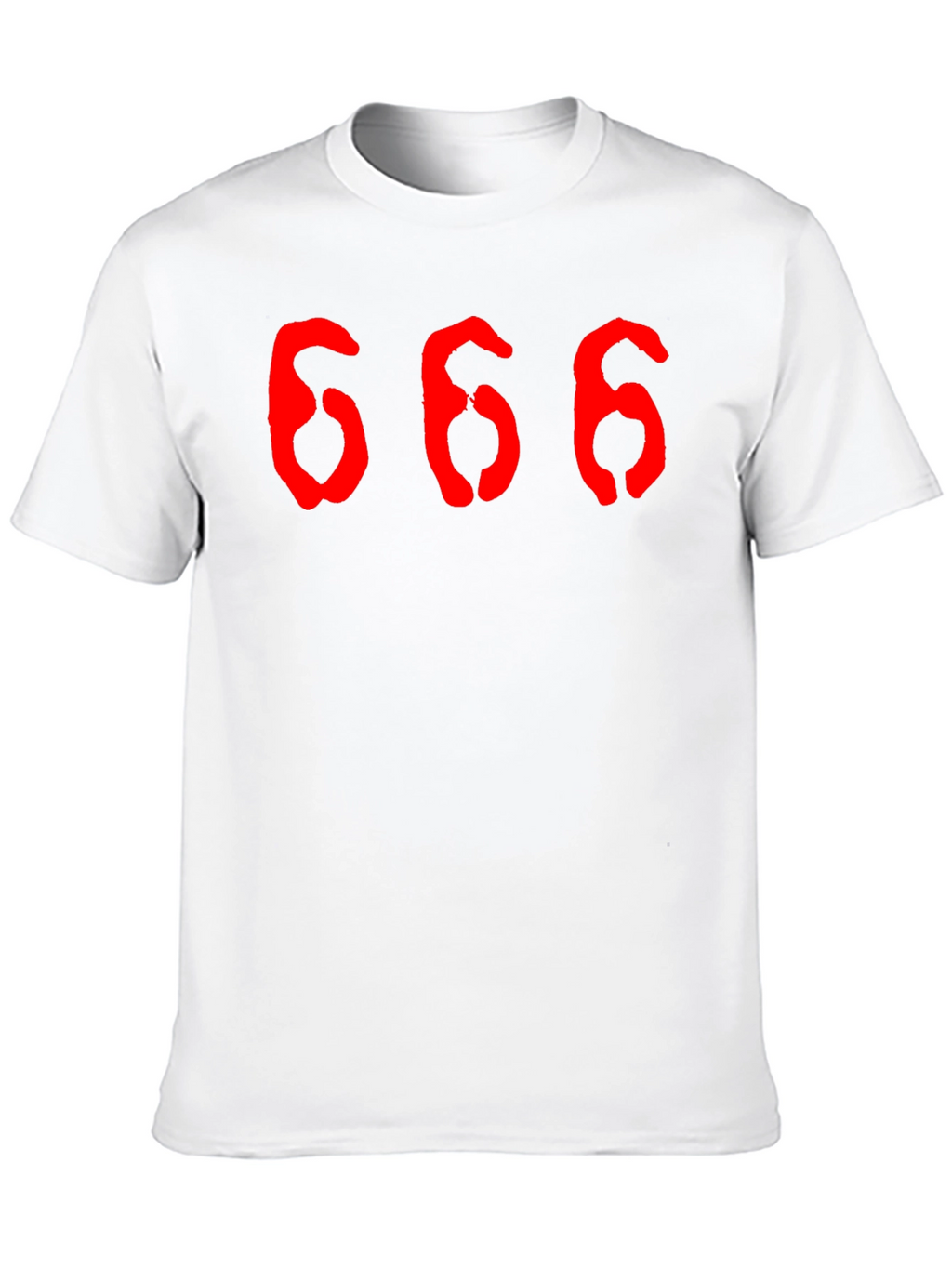 666 Graphic Tee - Soft Cotton T-Shirt