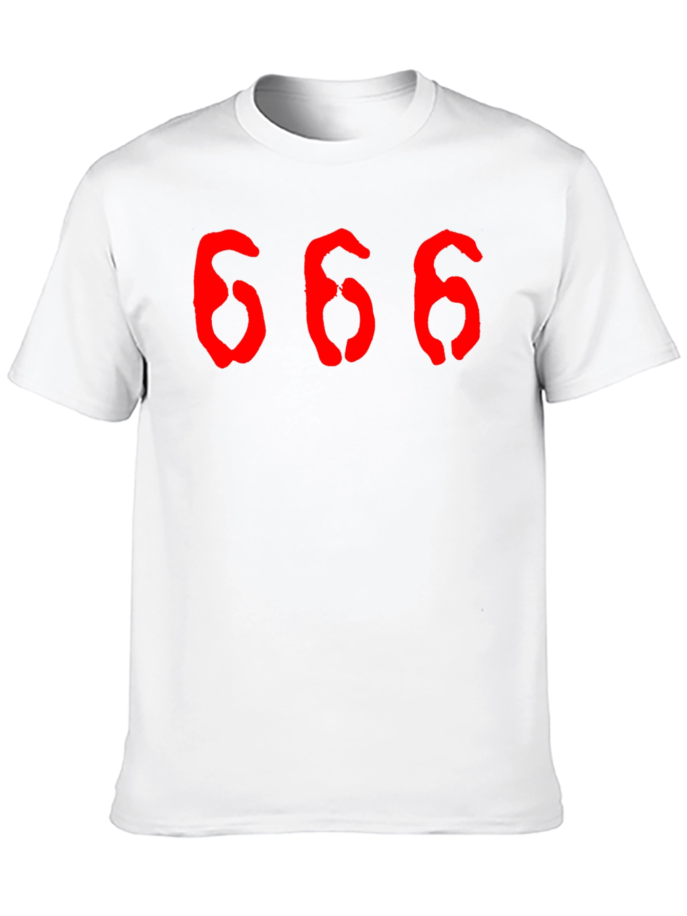 666 Graphic Tee - Soft Cotton T-Shirt