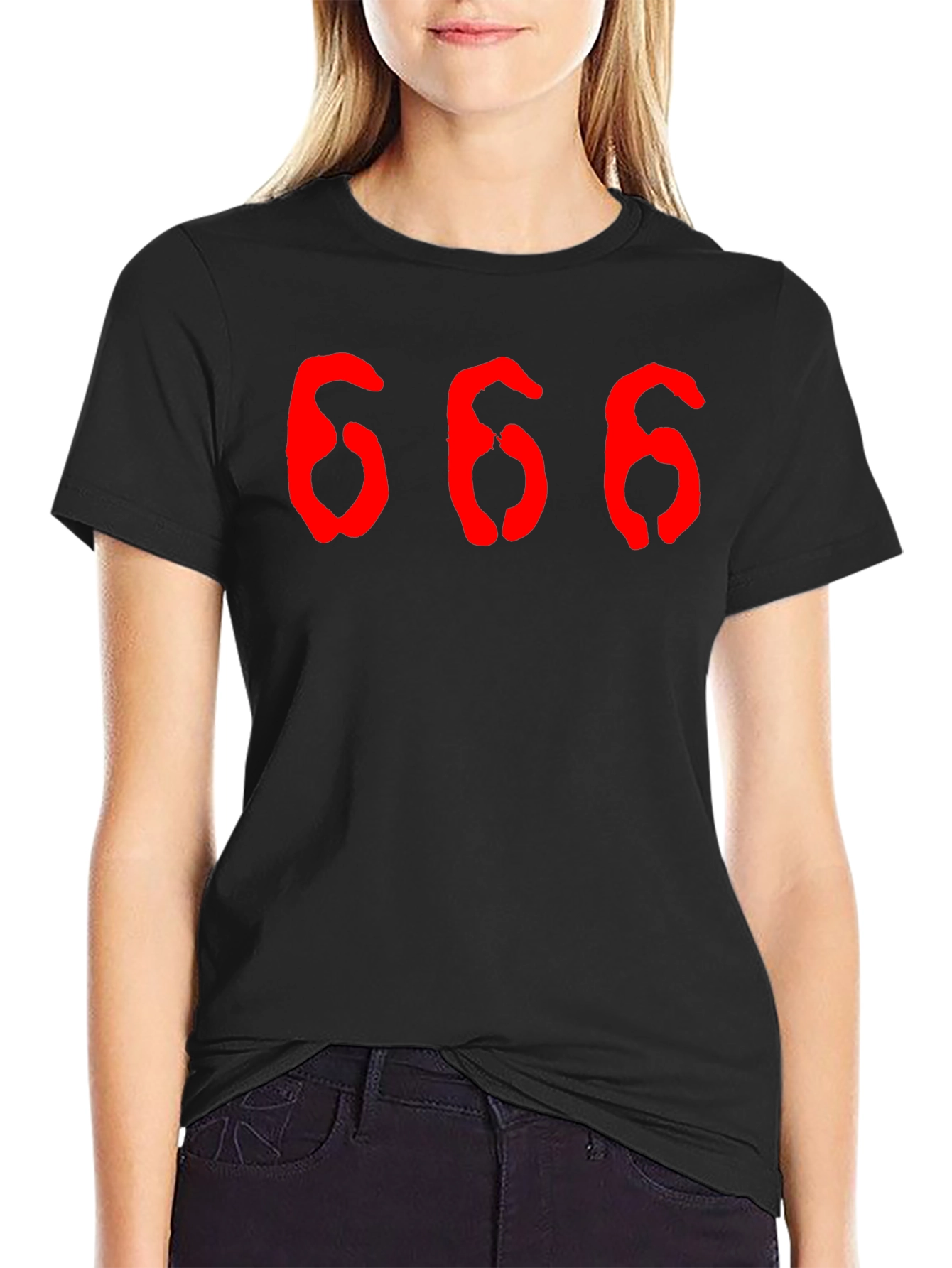 666 Graphic Tee - Soft Cotton T-Shirt