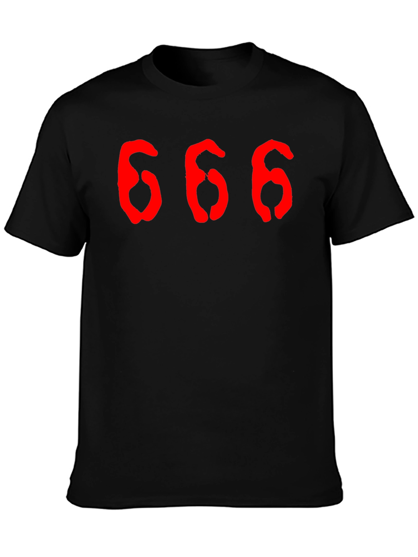 666 Graphic Tee - Soft Cotton T-Shirt