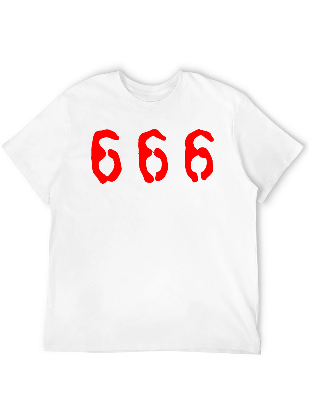 666 Graphic Tee - Soft Cotton T-Shirt