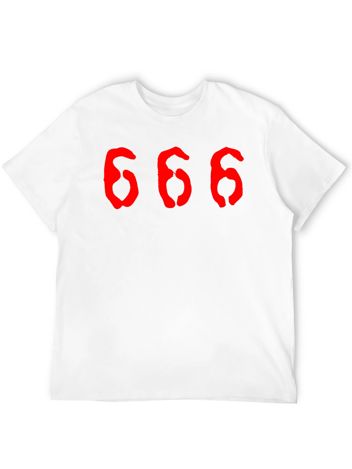666 Graphic Tee - Soft Cotton T-Shirt