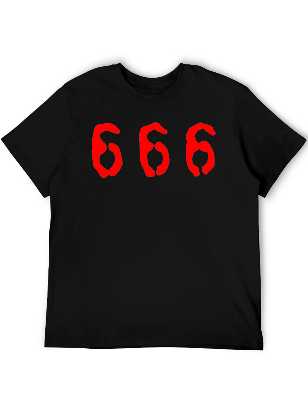 666 Graphic Tee - Soft Cotton T-Shirt