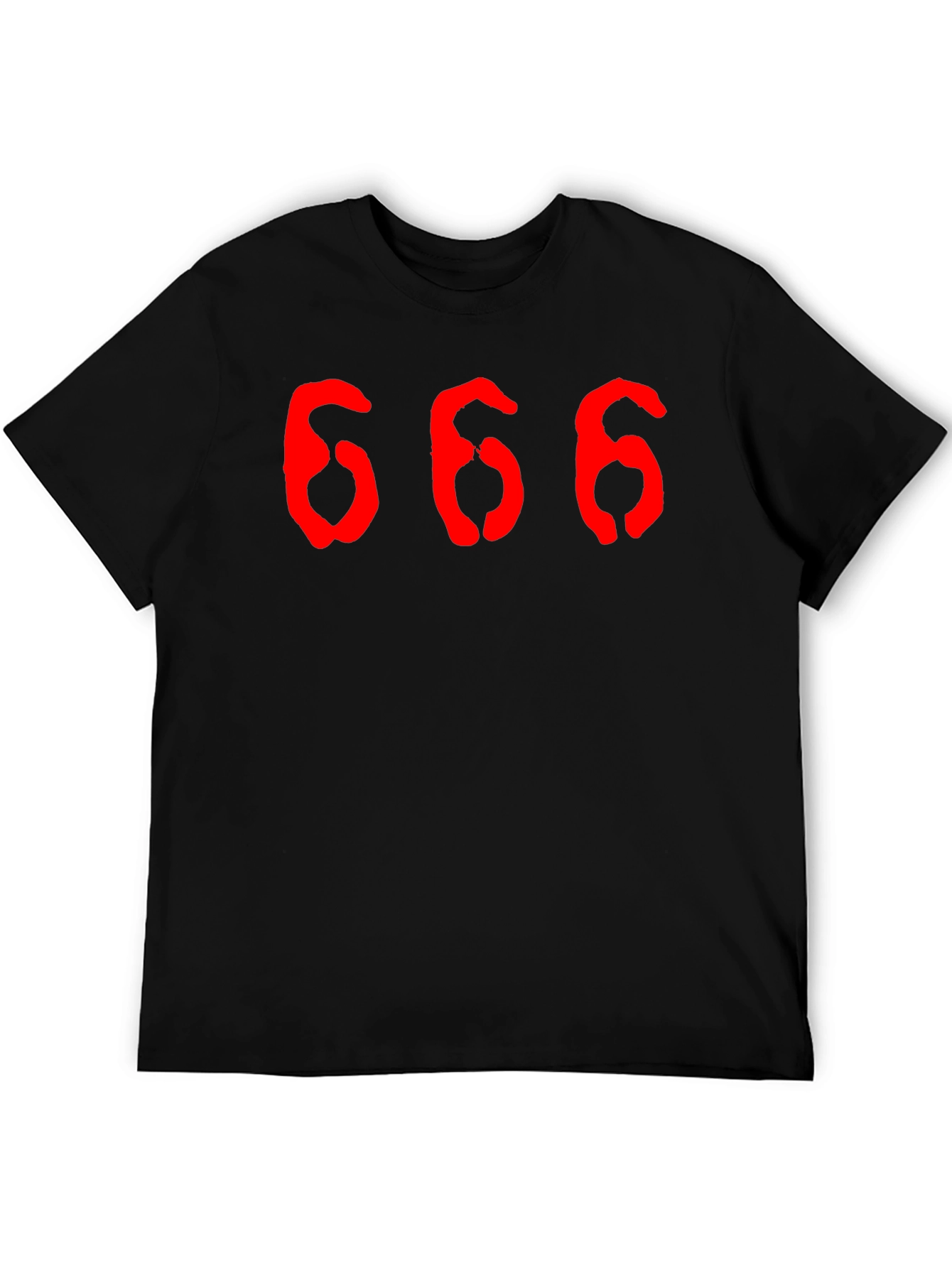 666 Graphic Tee - Soft Cotton T-Shirt