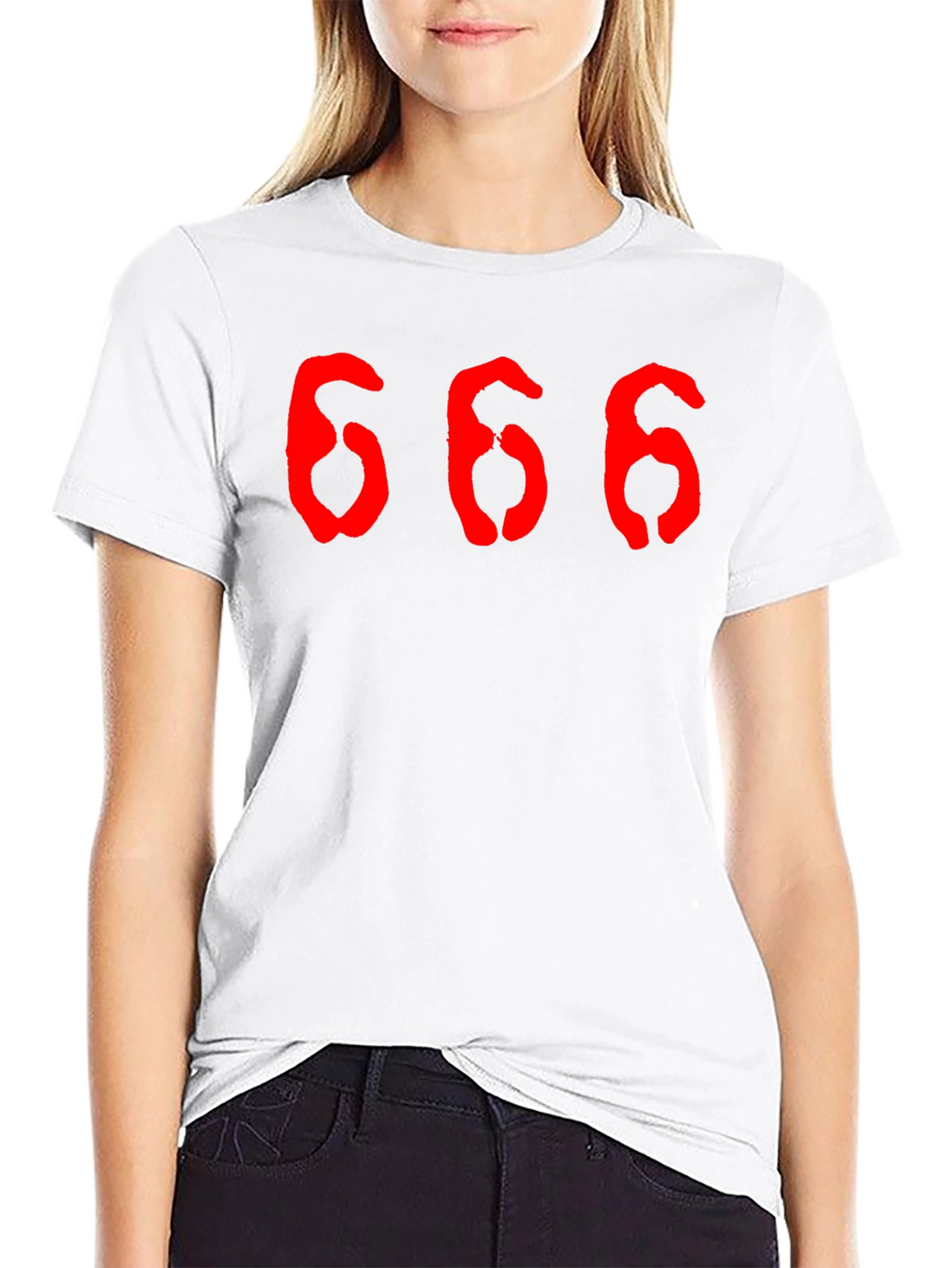 666 Graphic Tee - Soft Cotton T-Shirt