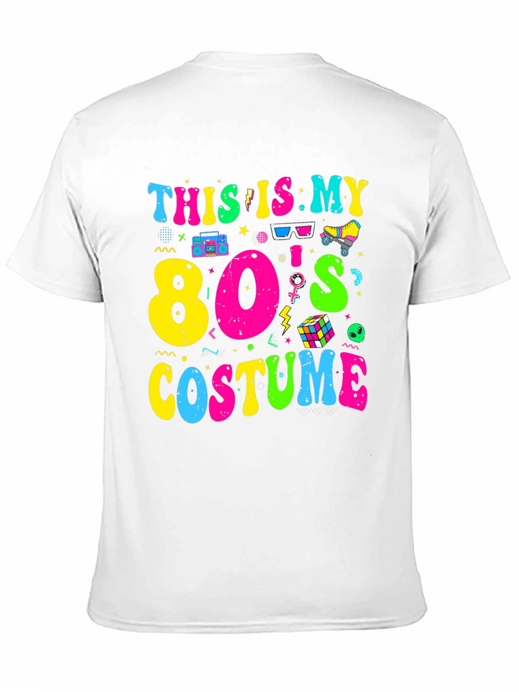 80s Costume T-Shirt - Retro Party Tee