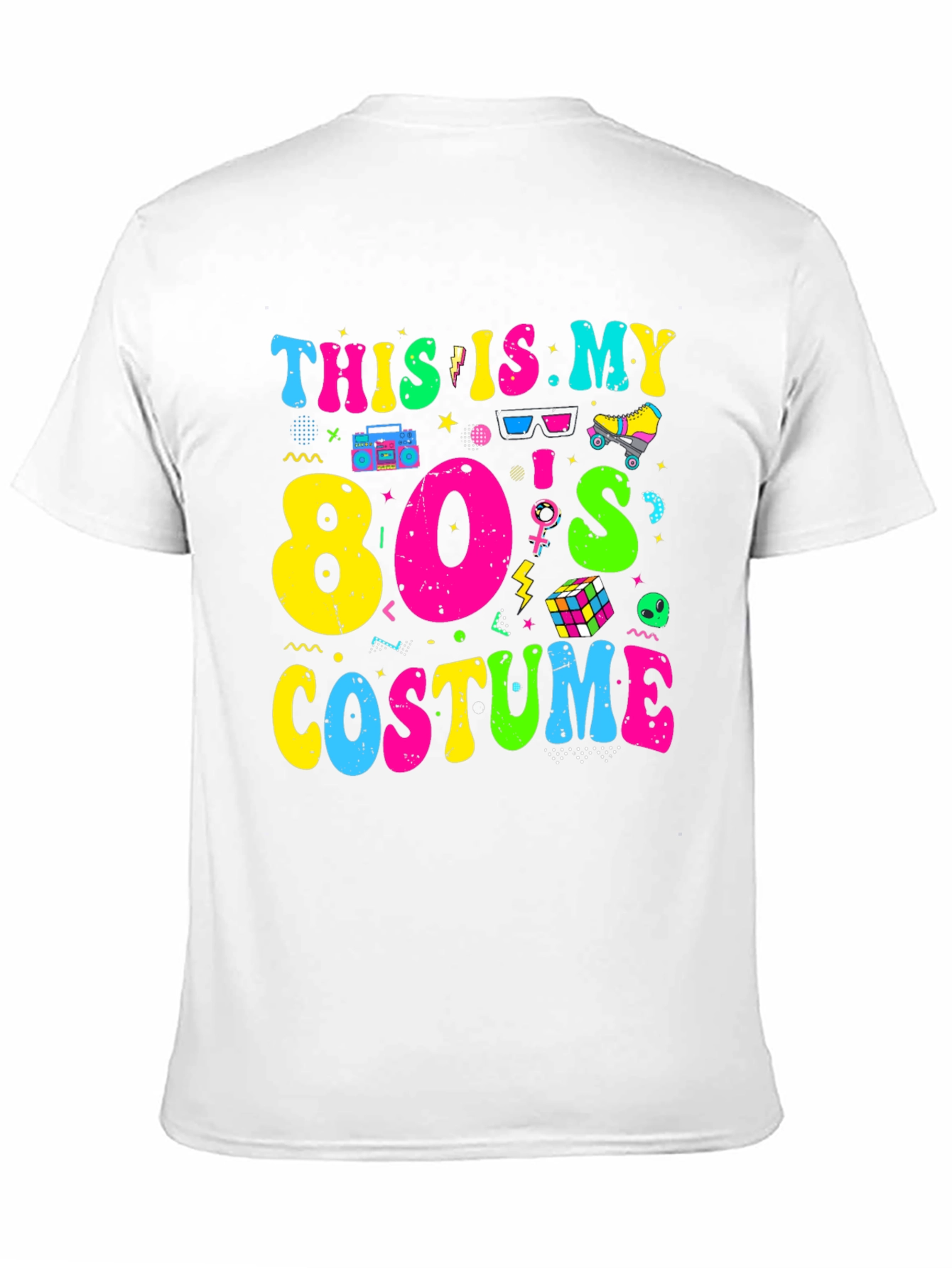 80s Costume T-Shirt - Retro Party Tee