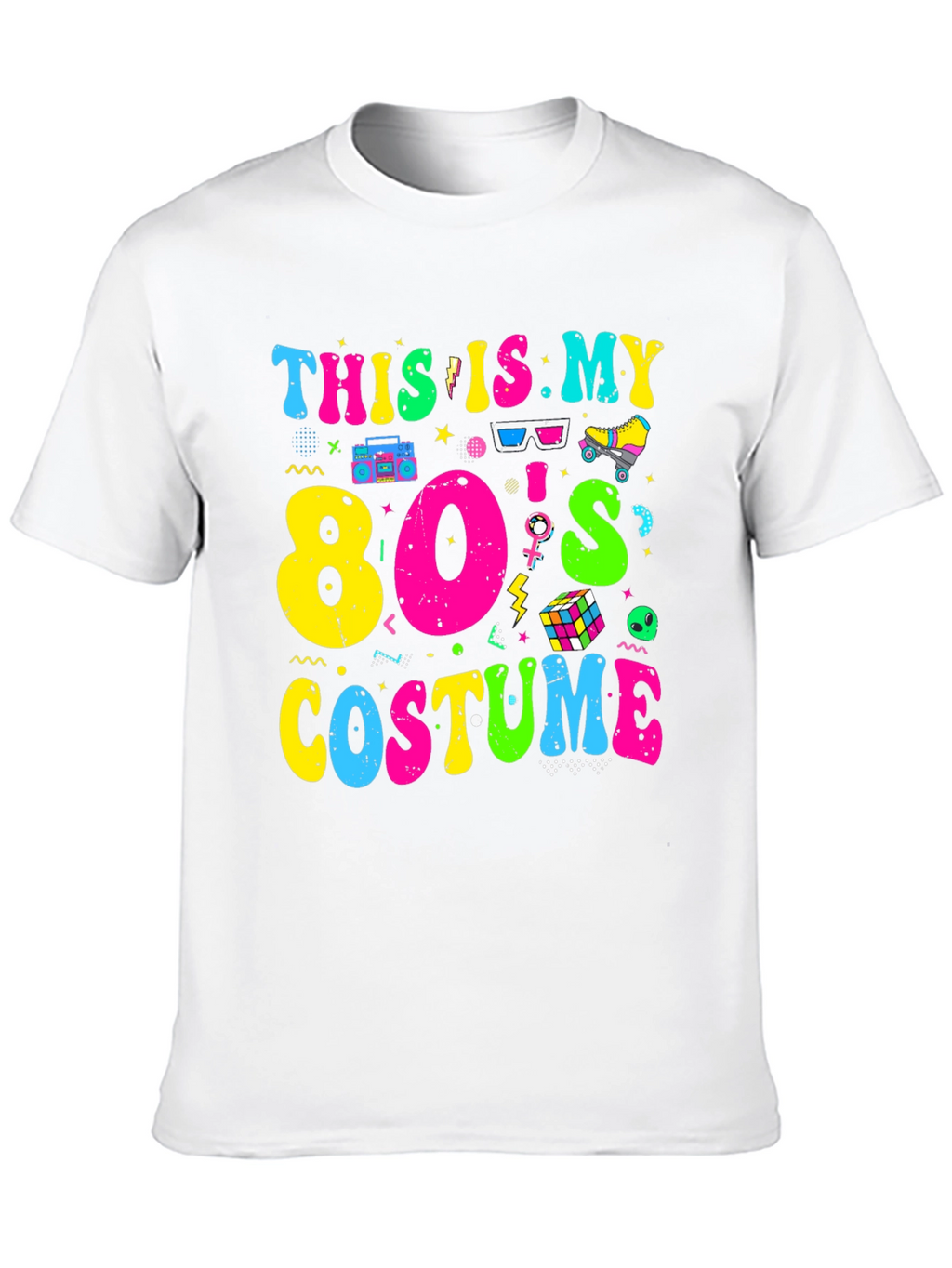 80s Costume T-Shirt - Retro Party Tee
