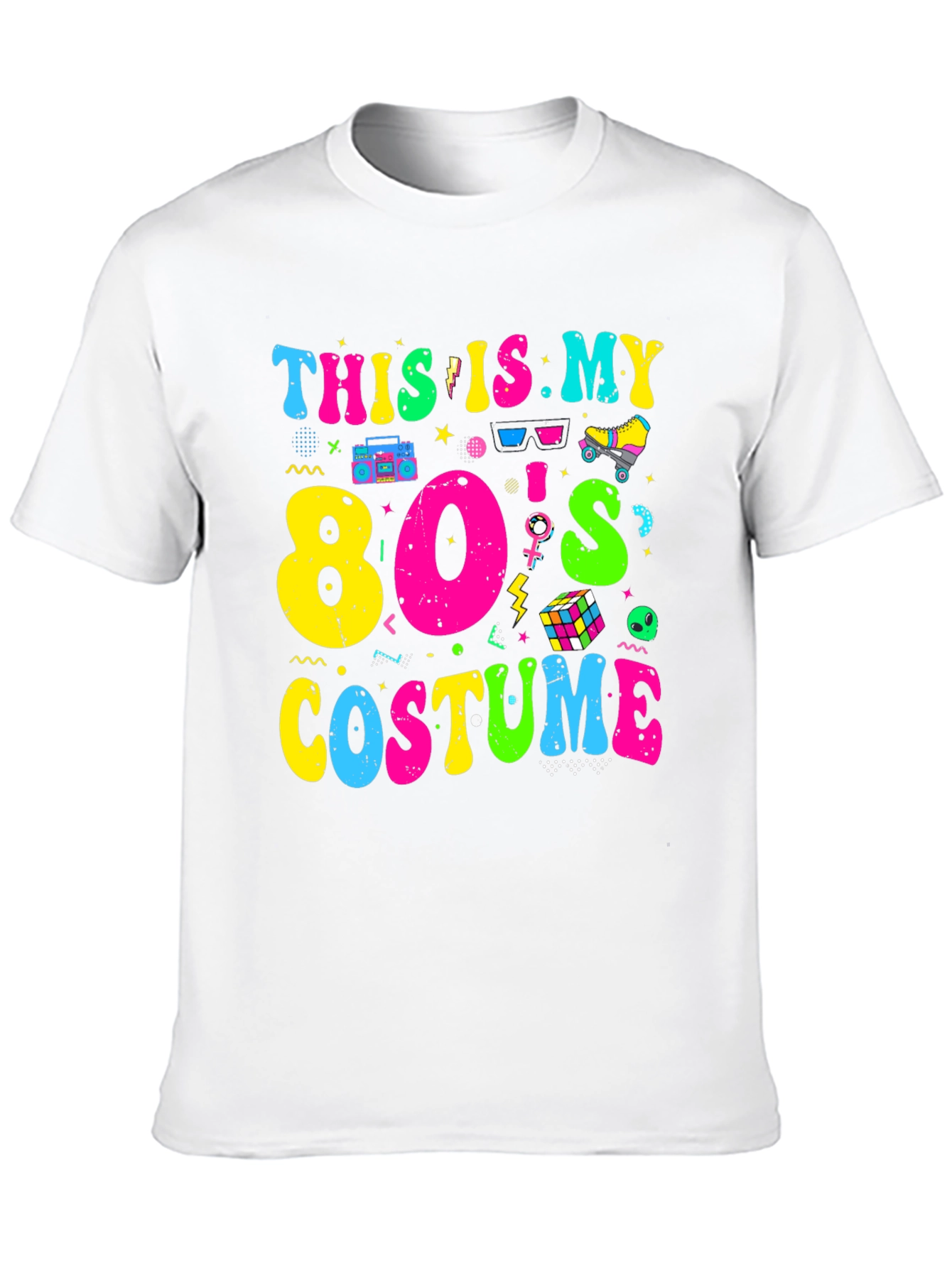 80s Costume T-Shirt - Retro Party Tee