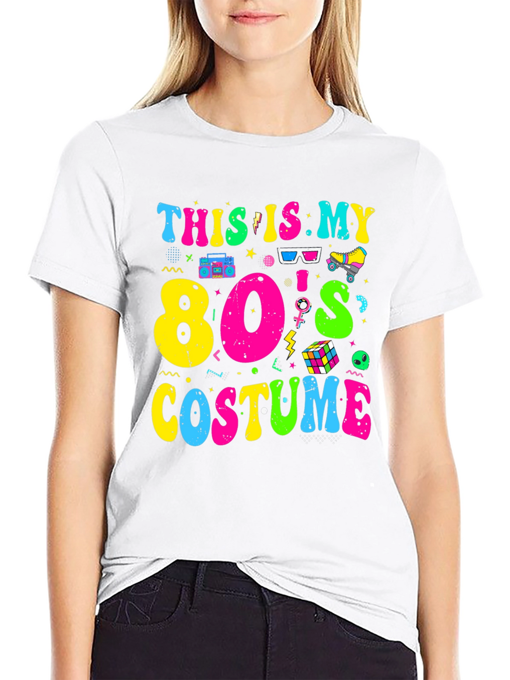80s Costume T-Shirt - Retro Party Tee
