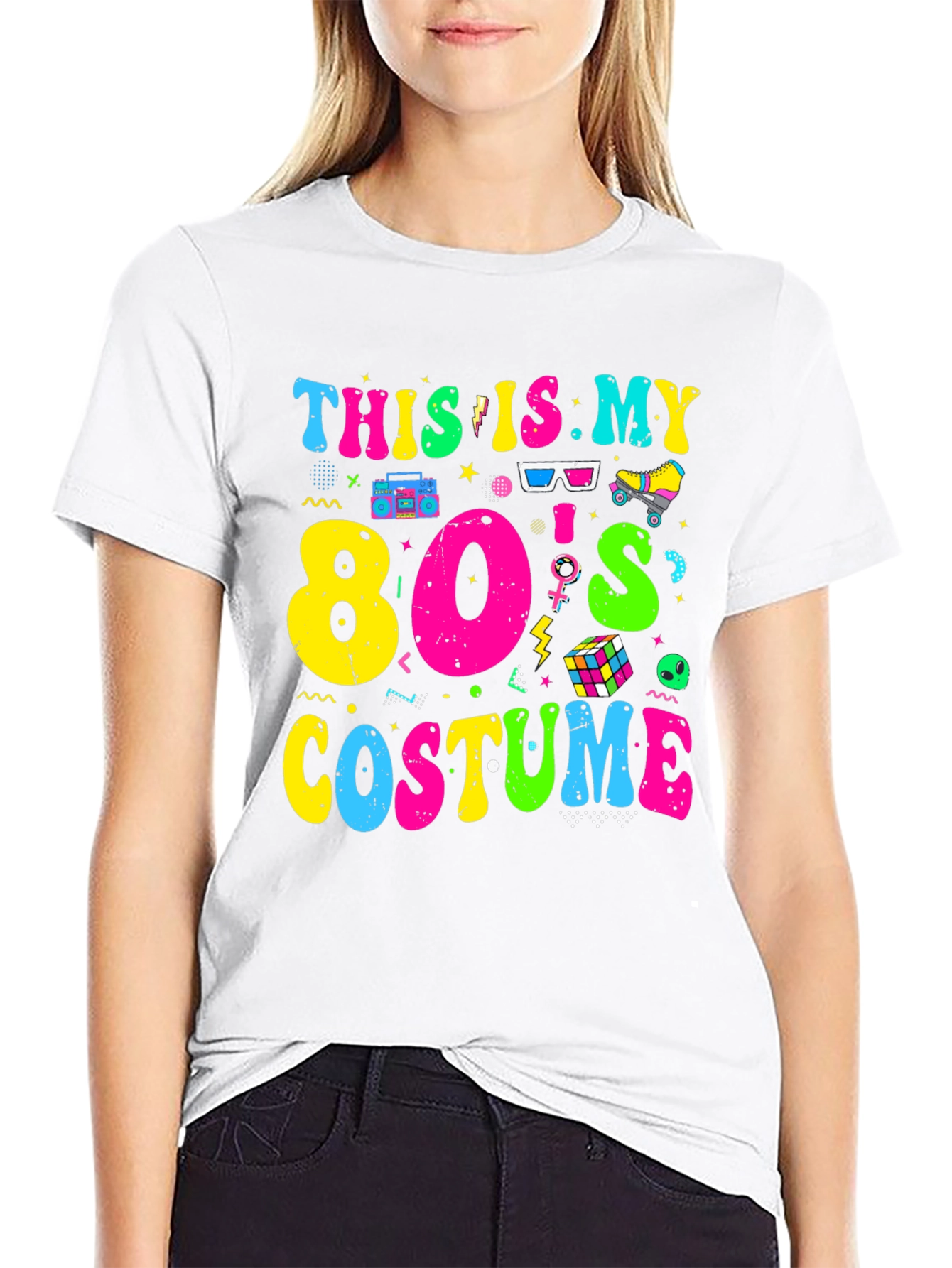 80s Costume T-Shirt - Retro Party Tee