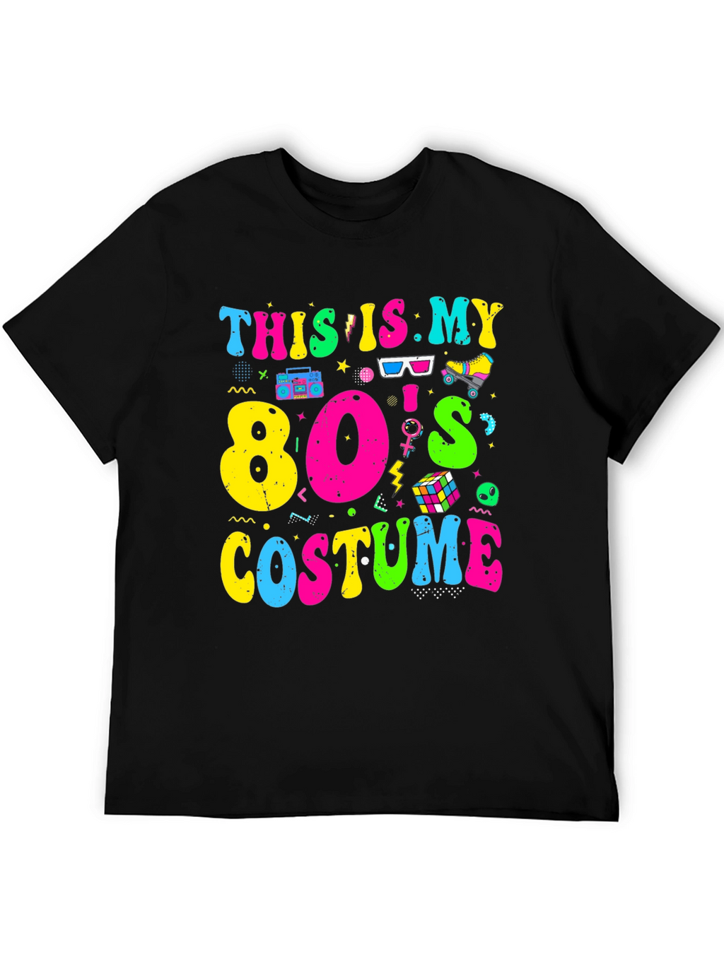 80s Costume T-Shirt - Retro Party Tee