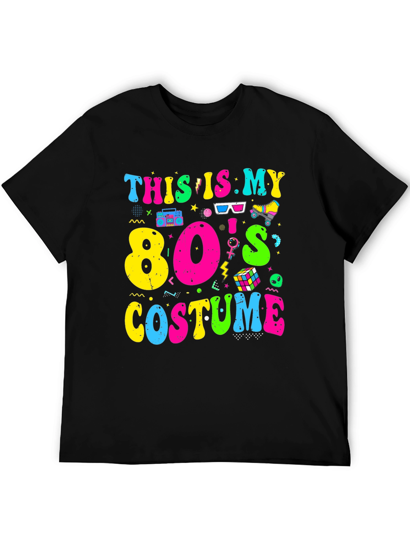 80s Costume T-Shirt - Retro Party Tee