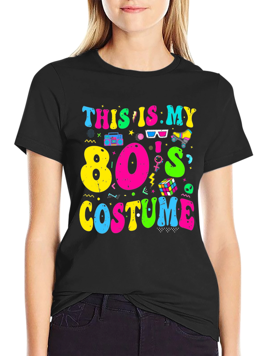 80s Costume T-Shirt - Retro Party Tee