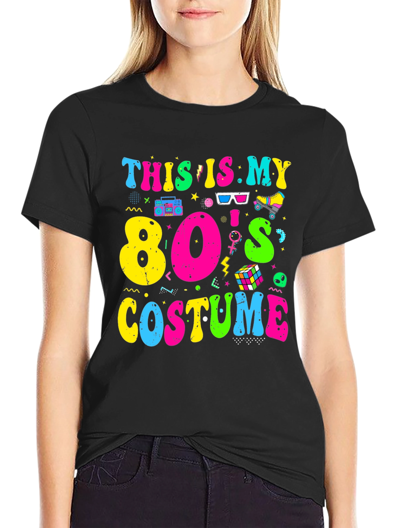 80s Costume T-Shirt - Retro Party Tee
