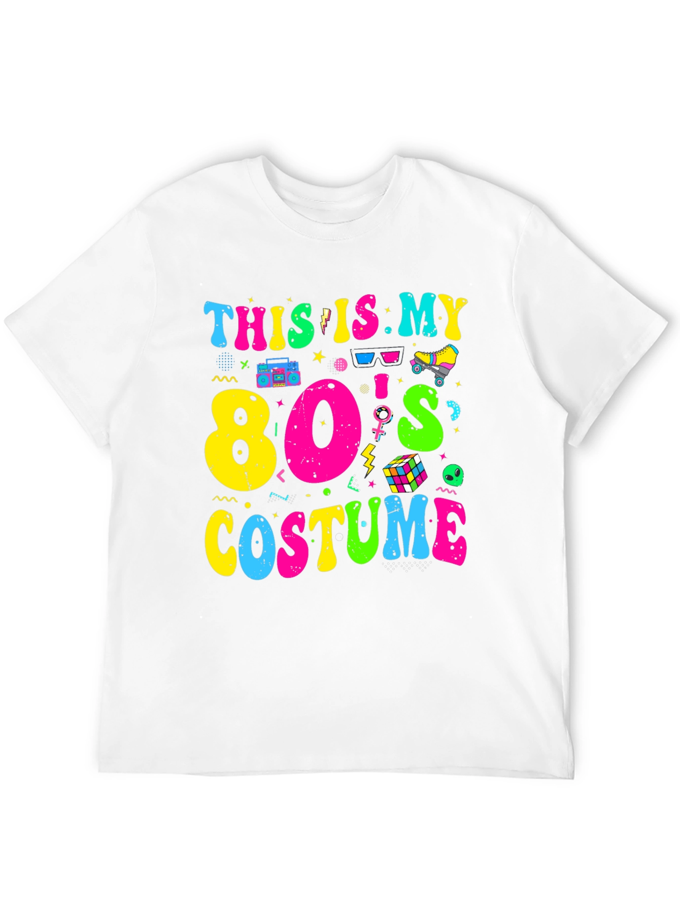 80s Costume T-Shirt - Retro Party Tee