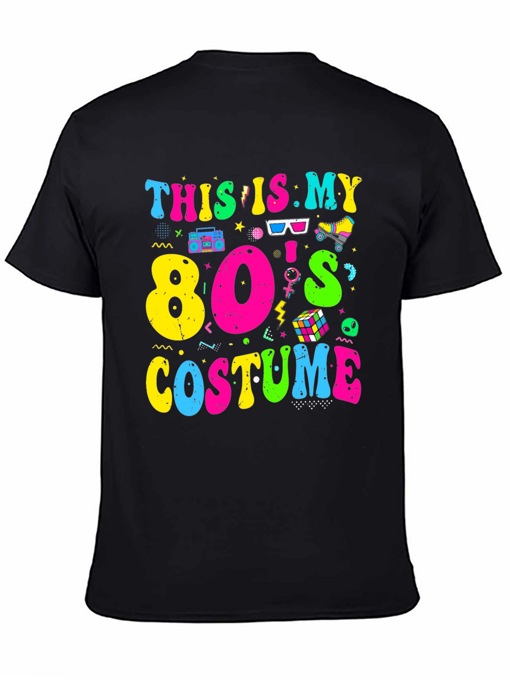 80s Costume T-Shirt - Retro Party Tee