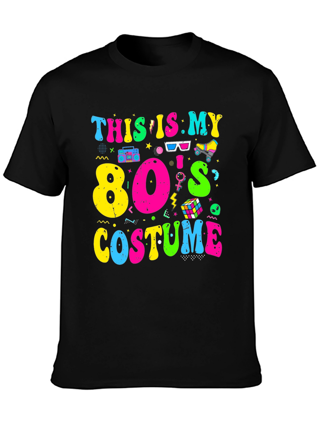 80s Costume T-Shirt - Retro Party Tee
