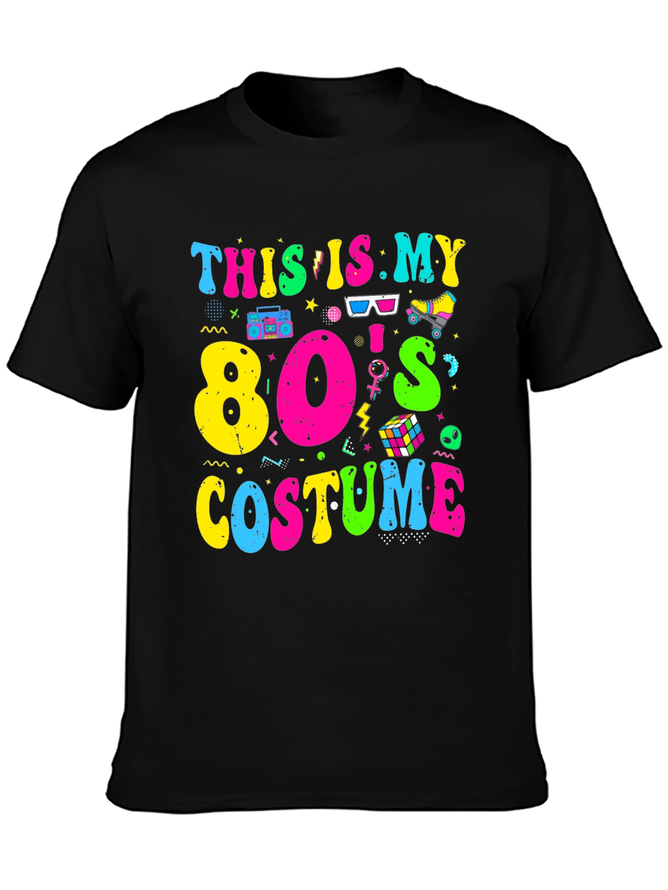 80s Costume T-Shirt - Retro Party Tee