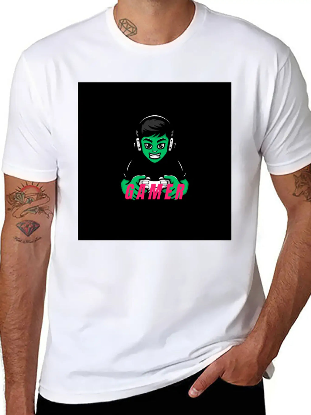 "Eat. Sleep. Game. Repeat. Ultimate Gamer T-shirt" Breathable Graphic T-Shirt – Perfect For Casual Days