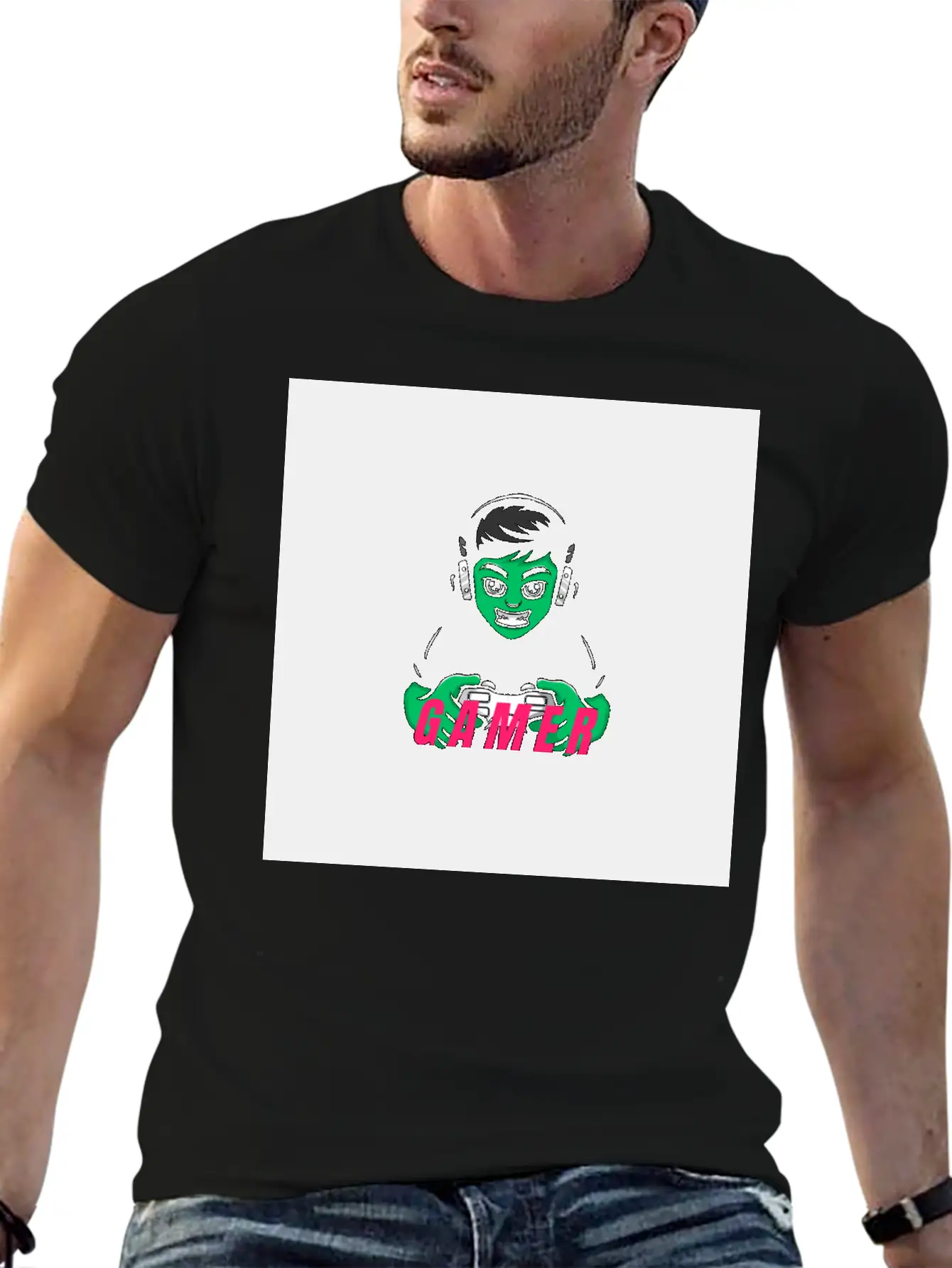 "Eat. Sleep. Game. Repeat. Ultimate Gamer T-shirt" Breathable Graphic T-Shirt – Perfect For Casual Days