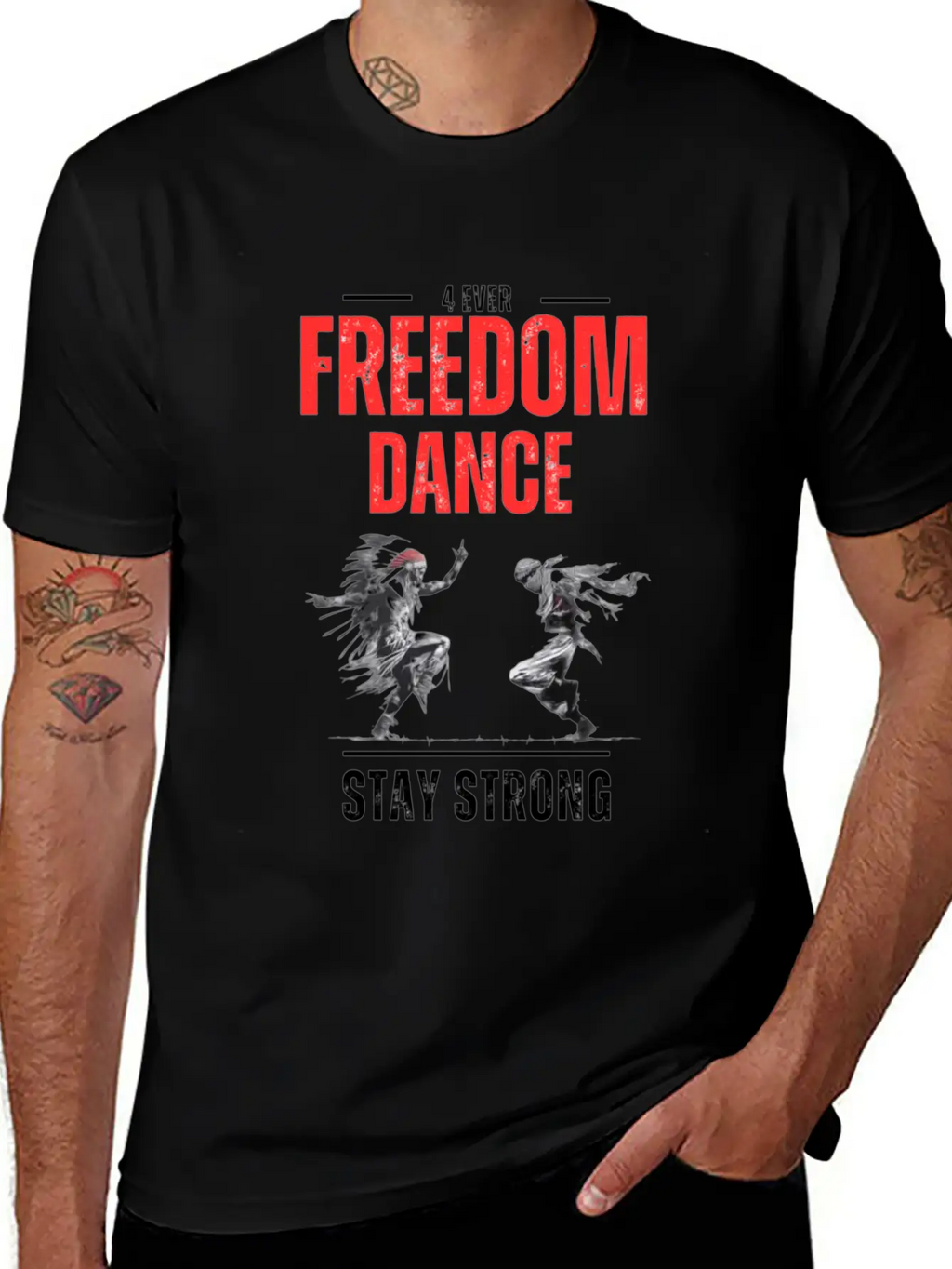 " EMBRASE THE PRODUCT, ENJOY THE DANCE OF FREEDOM" Unisex Casual T-Shirt – Clean Design For Daily Comfort