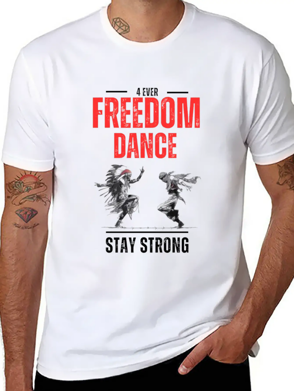 " EMBRASE THE PRODUCT, ENJOY THE DANCE OF FREEDOM" Unisex Casual T-Shirt – Clean Design For Daily Comfort