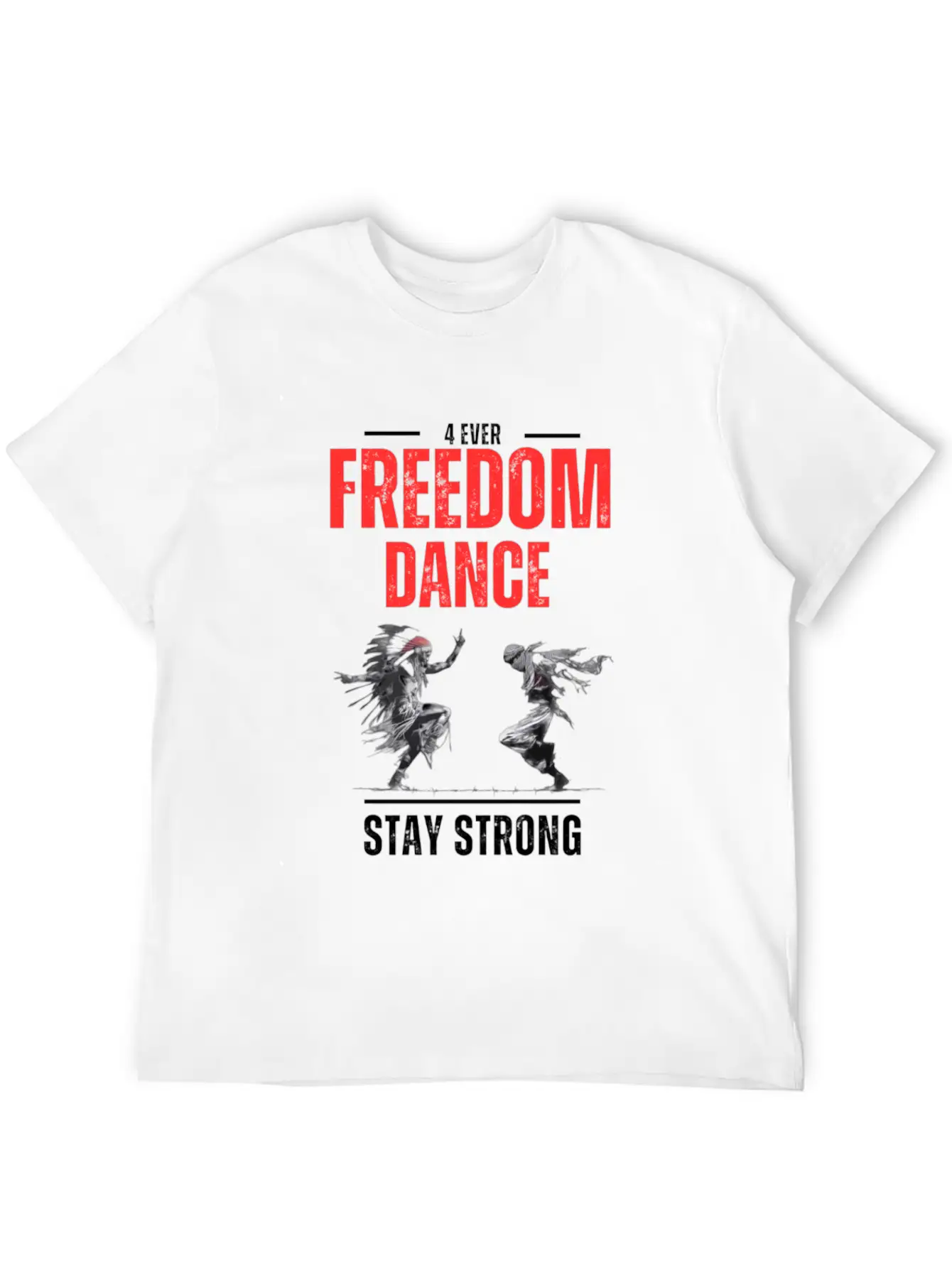 " EMBRASE THE PRODUCT, ENJOY THE DANCE OF FREEDOM" Unisex Casual T-Shirt – Clean Design For Daily Comfort