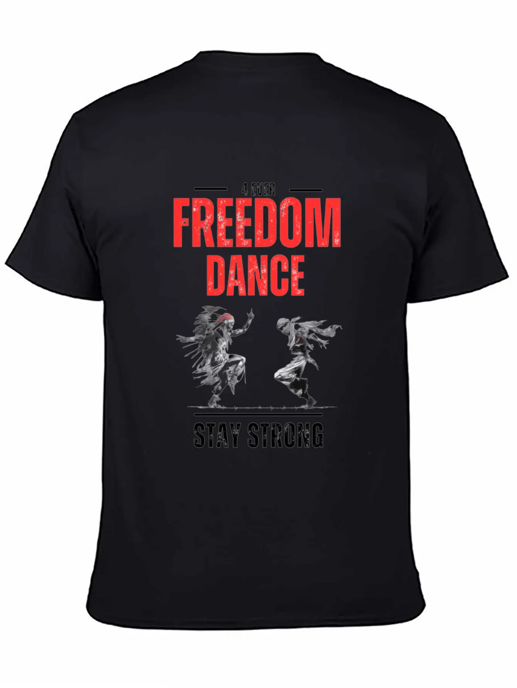 " EMBRASE THE PRODUCT, ENJOY THE DANCE OF FREEDOM" Unisex Casual T-Shirt – Clean Design For Daily Comfort