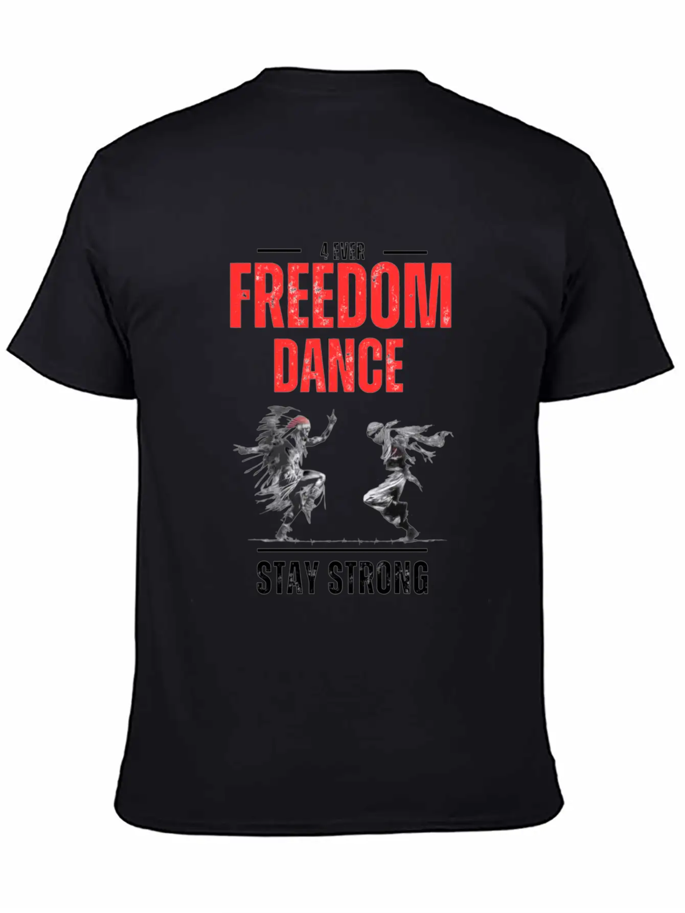 " EMBRASE THE PRODUCT, ENJOY THE DANCE OF FREEDOM" Unisex Casual T-Shirt – Clean Design For Daily Comfort