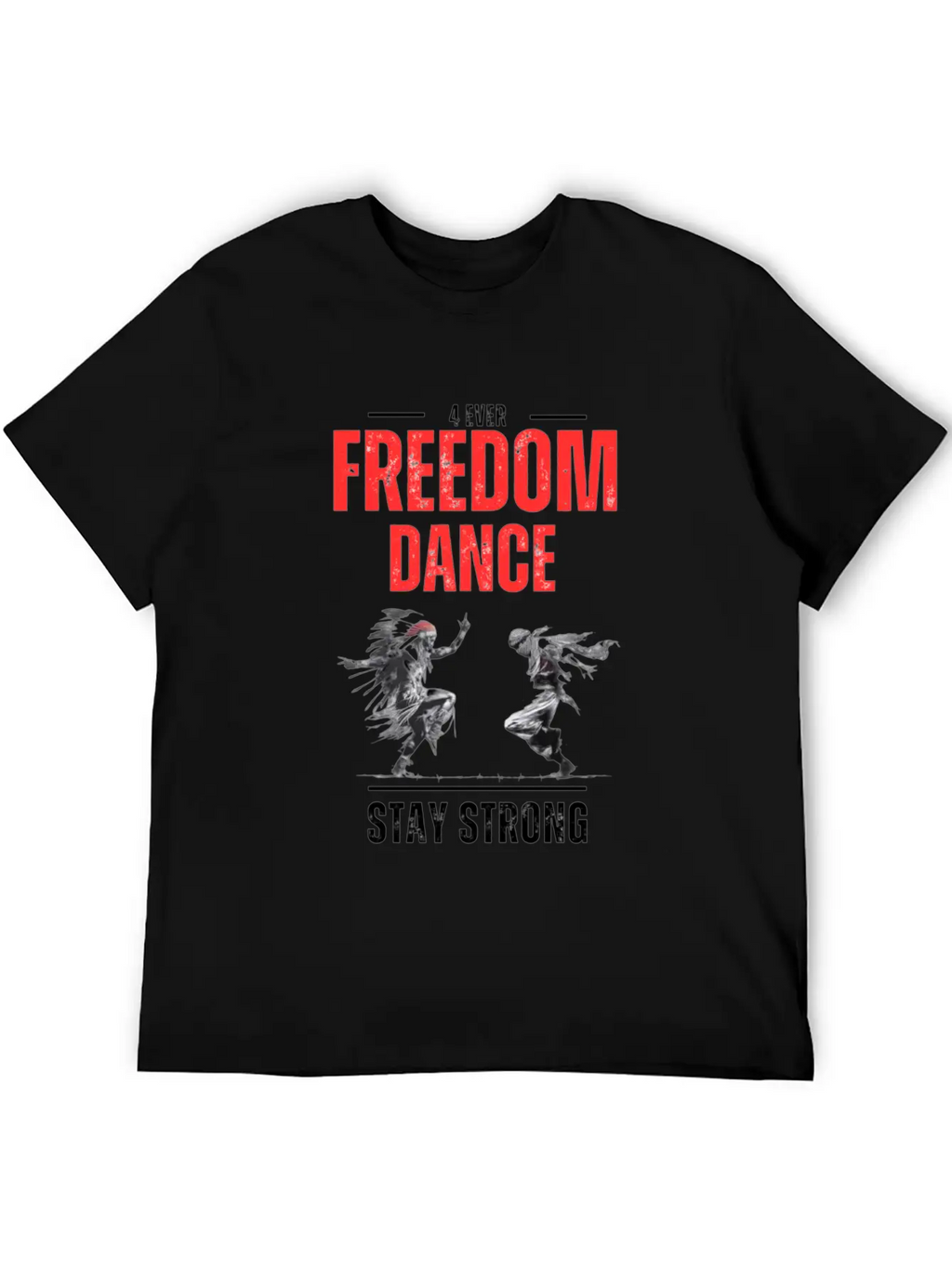 " EMBRASE THE PRODUCT, ENJOY THE DANCE OF FREEDOM" Unisex Casual T-Shirt – Clean Design For Daily Comfort