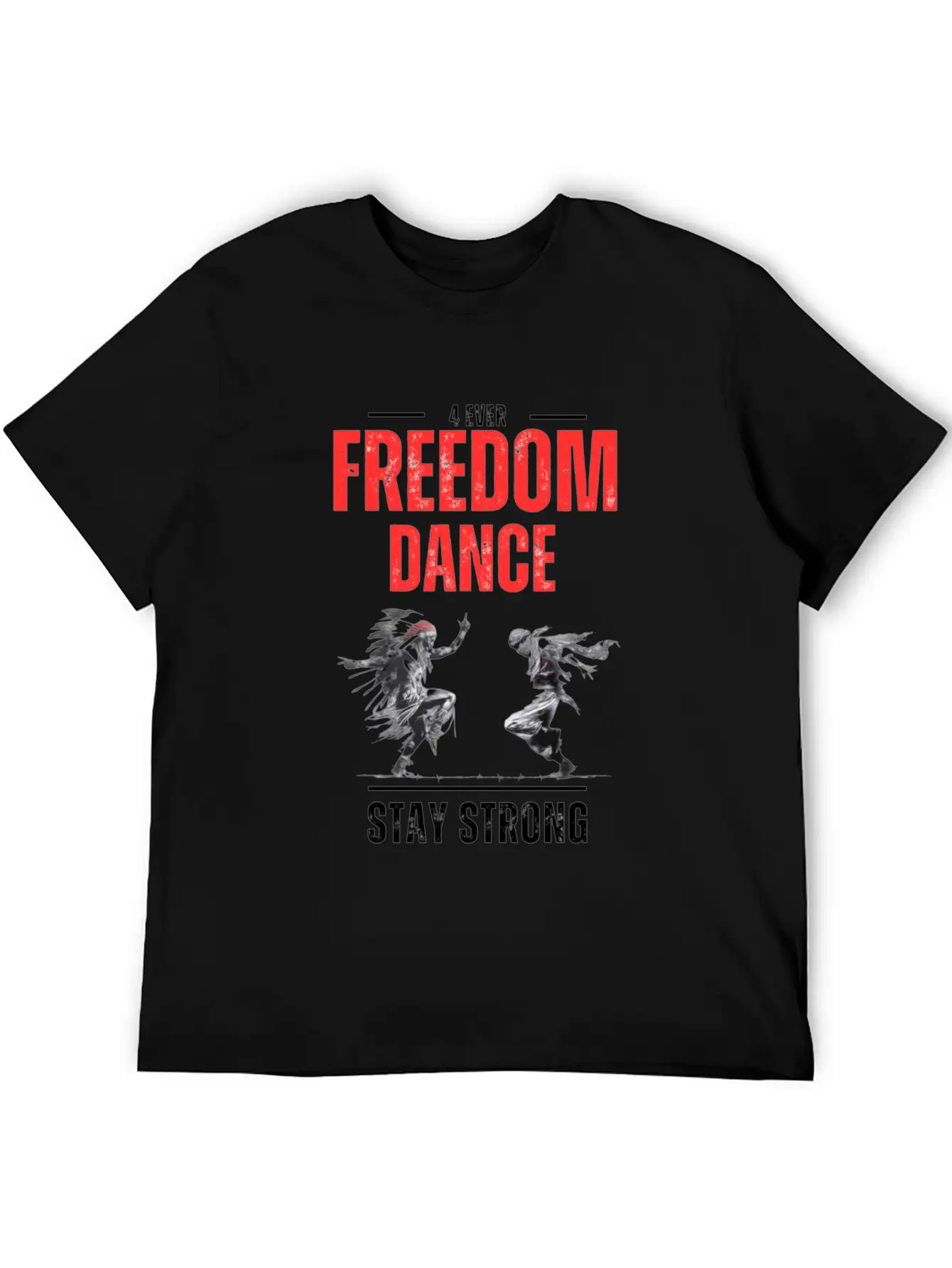 " EMBRASE THE PRODUCT, ENJOY THE DANCE OF FREEDOM" Unisex Casual T-Shirt – Clean Design For Daily Comfort