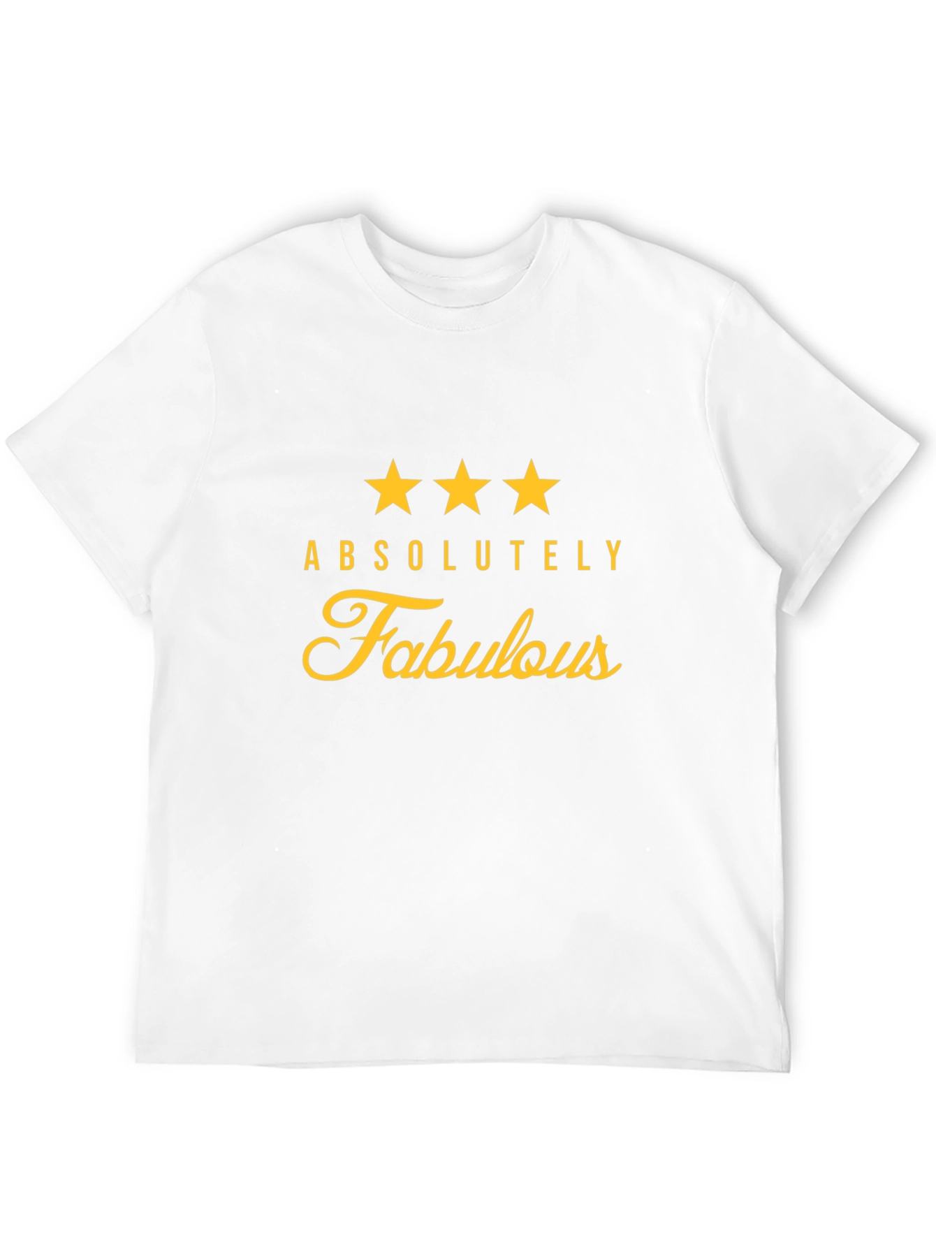 Absolutely Fabulous Graphic Tee - Unisex Black T-Shirt