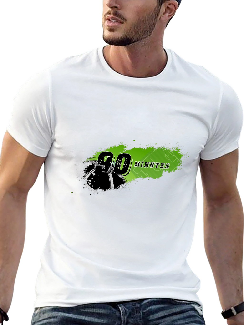 90 Minutes Football Graphic T-Shirt
