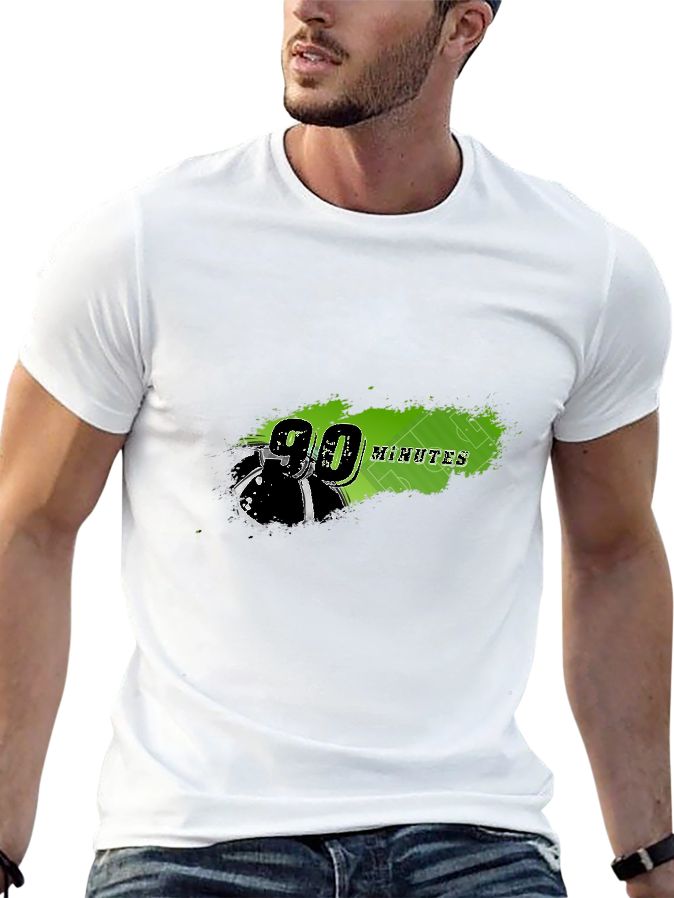 90 Minutes Football Graphic T-Shirt