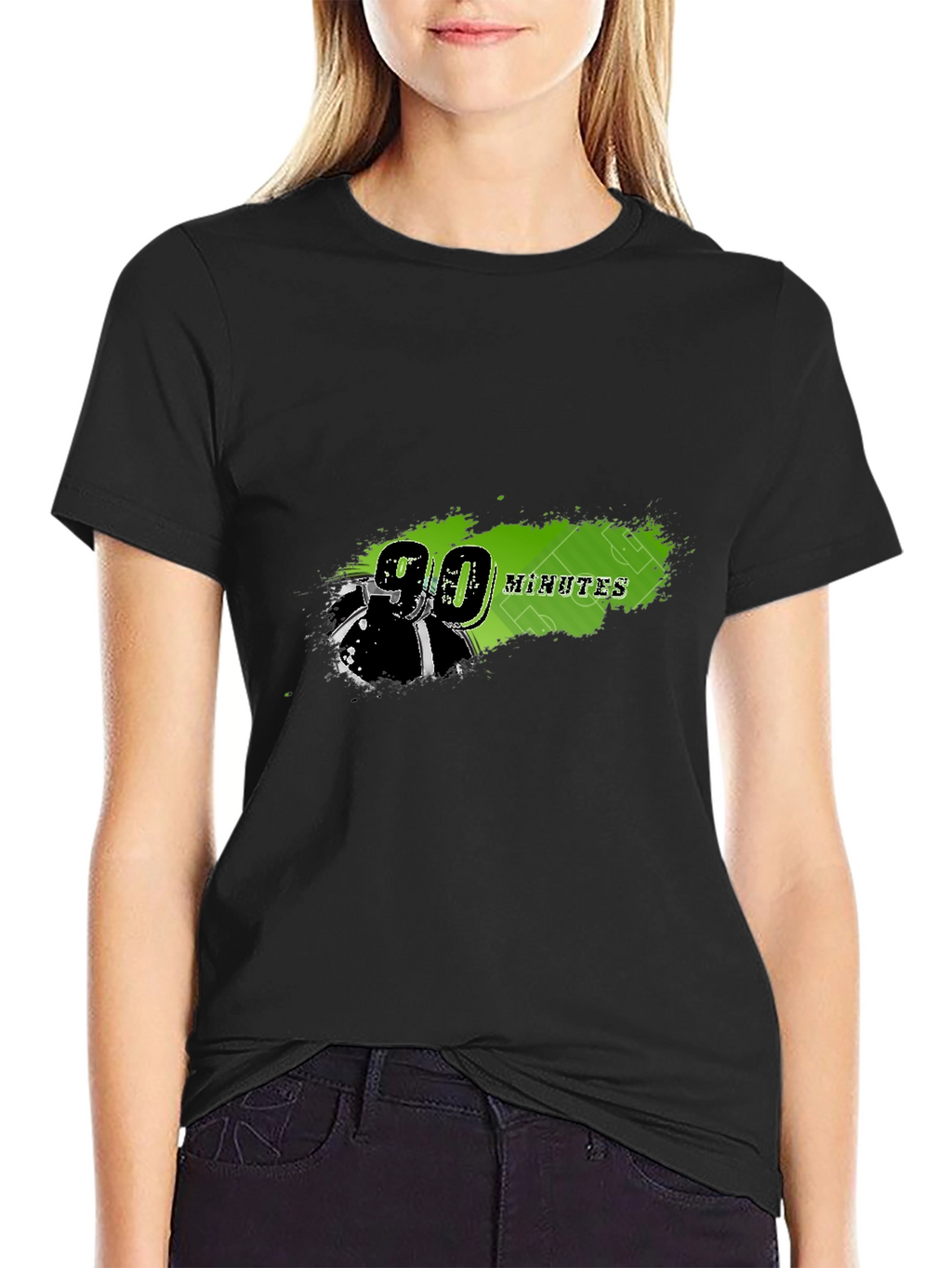 90 Minutes Football Graphic T-Shirt