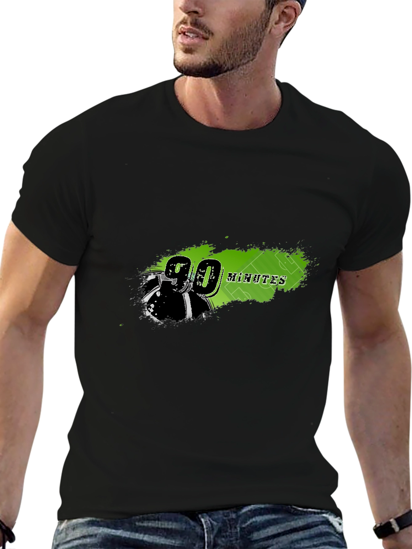 90 Minutes Football Graphic T-Shirt