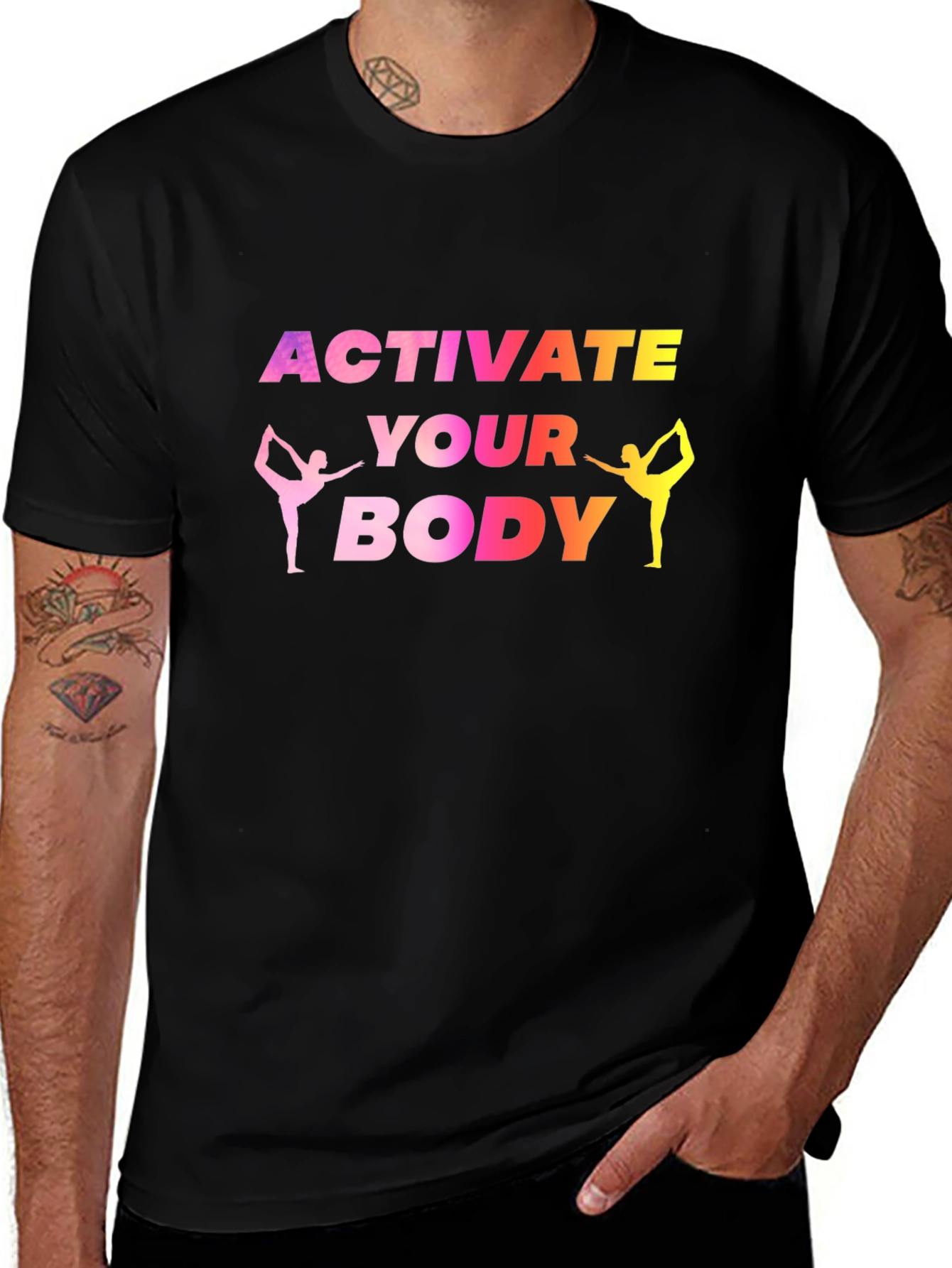 Activate Your Body Graphic T-Shirt