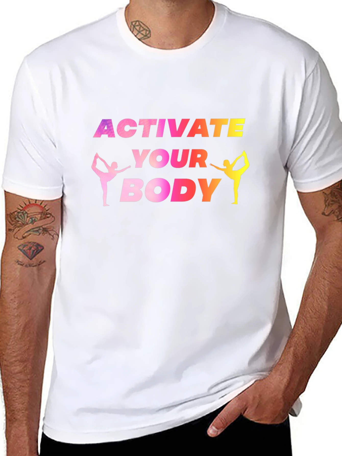 Activate Your Body Graphic T-Shirt