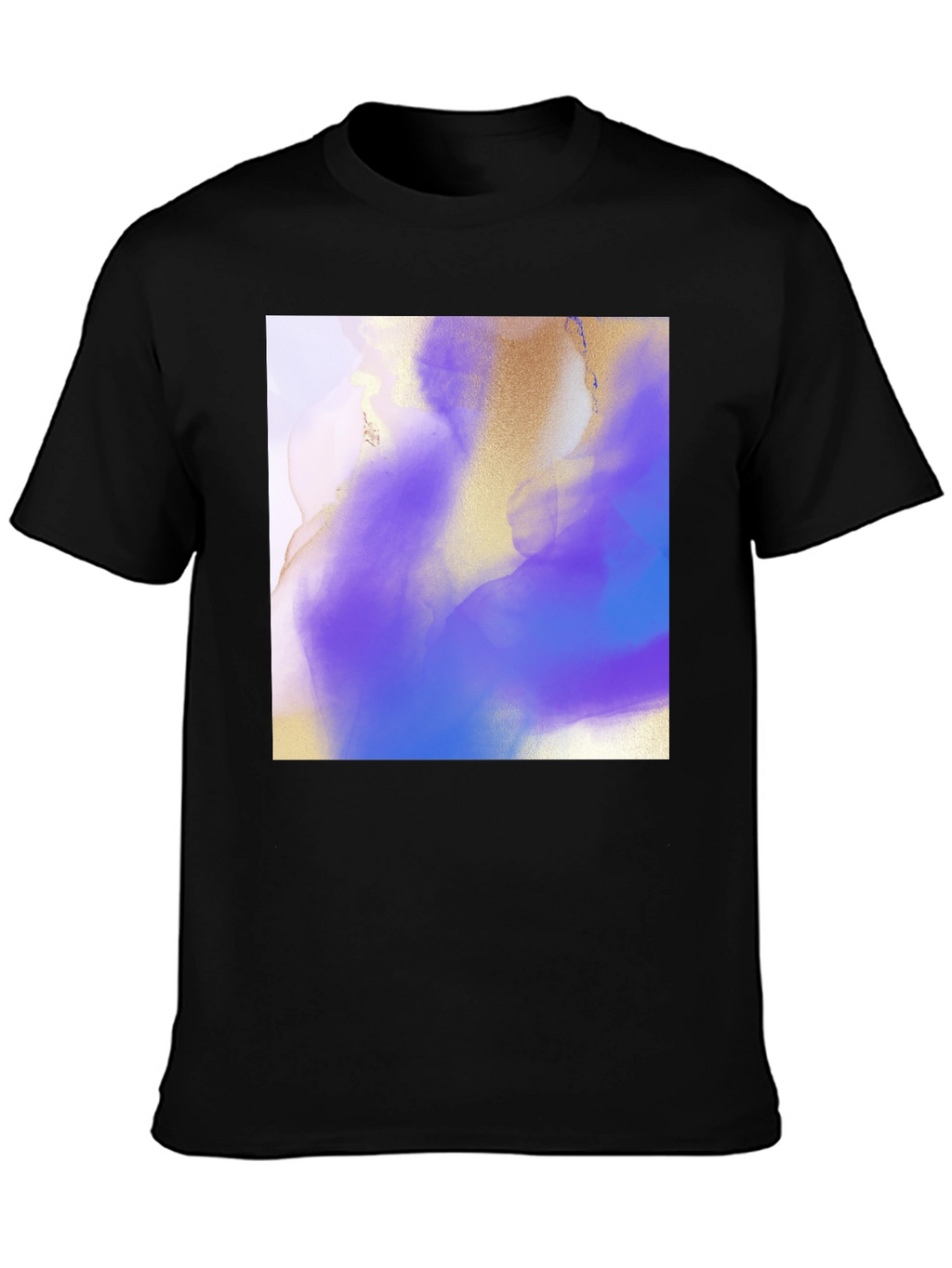 Abstract Art T-Shirt - Black