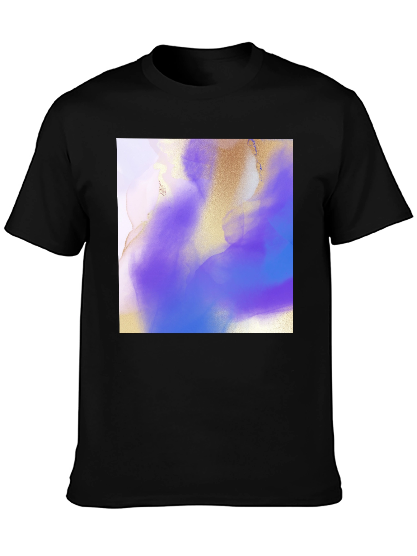 Abstract Art T-Shirt - Black