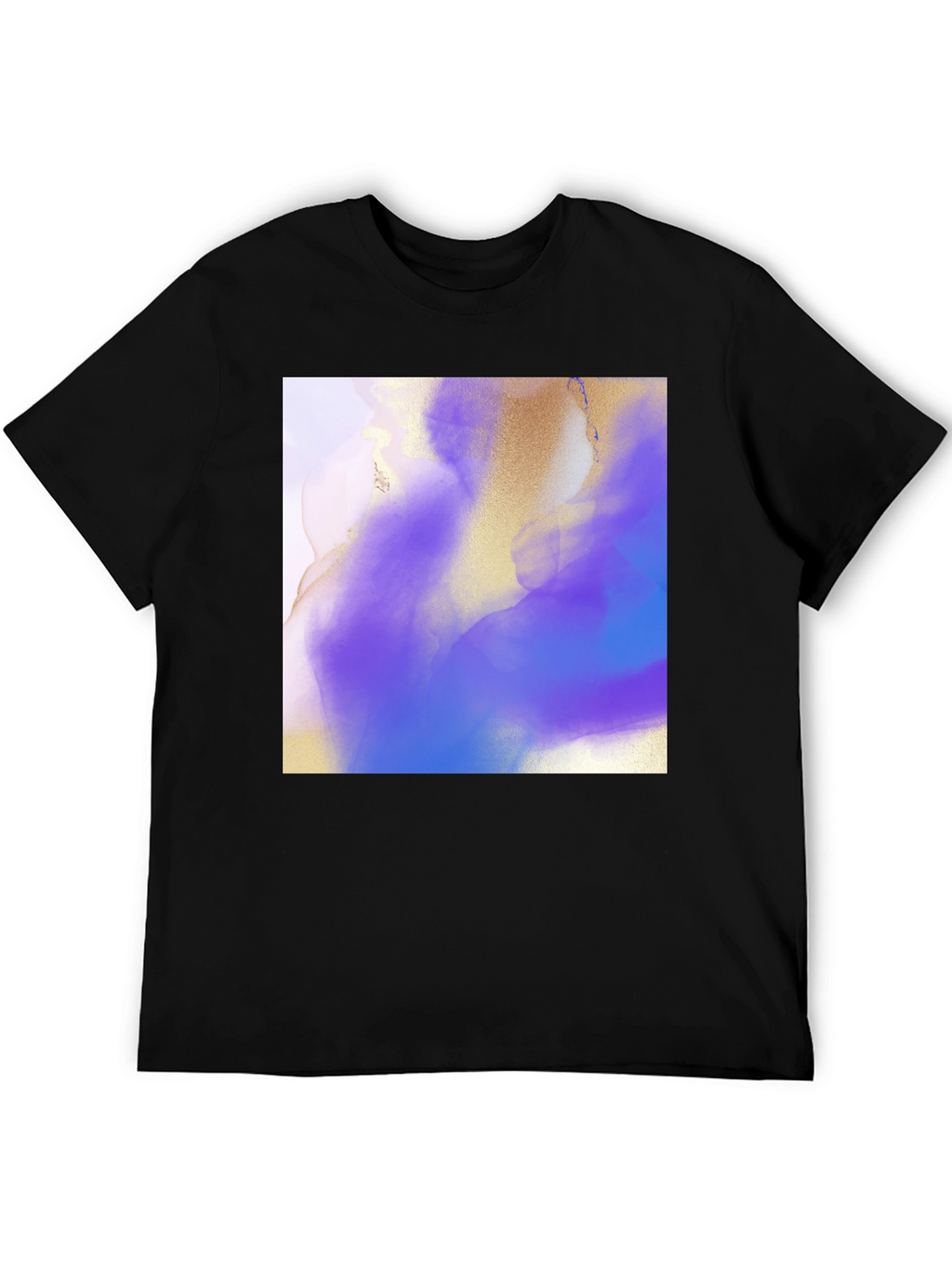 Abstract Art T-Shirt - Black