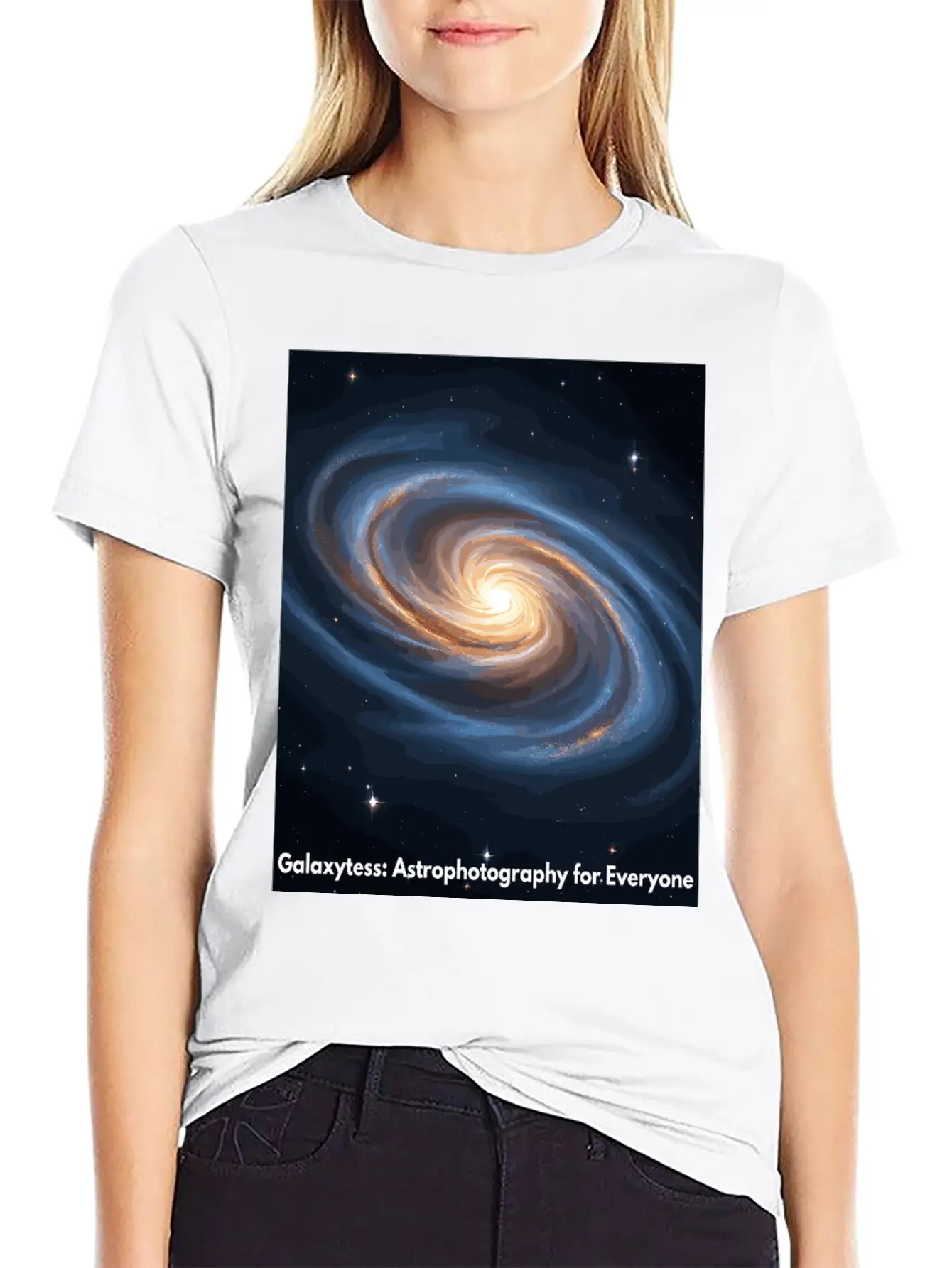 "Galaxytess: Capturing The Beauty Of The Cosmos" Unisex Cotton Tee – Relaxed Fit For Any Occasion