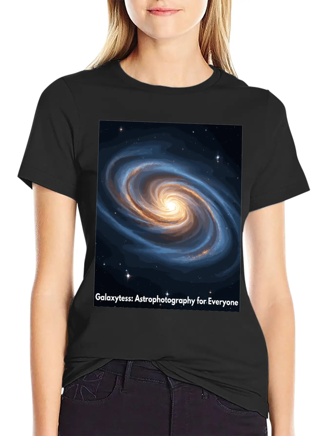 "Galaxytess: Capturing The Beauty Of The Cosmos" Unisex Cotton Tee – Relaxed Fit For Any Occasion