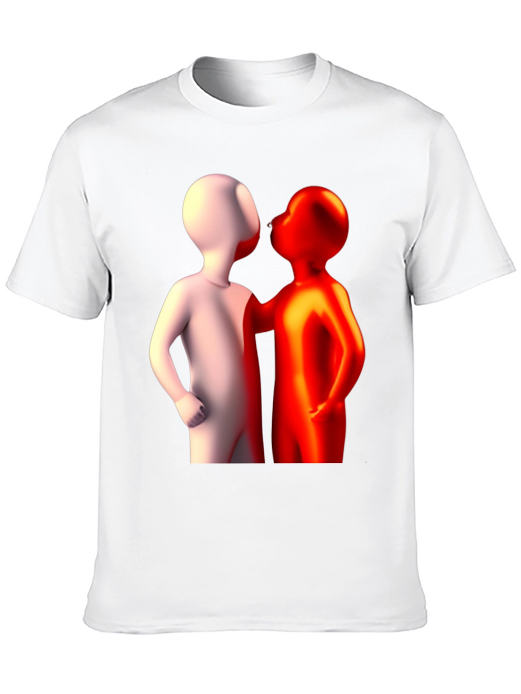 Abstract Figures Graphic Tee - Black